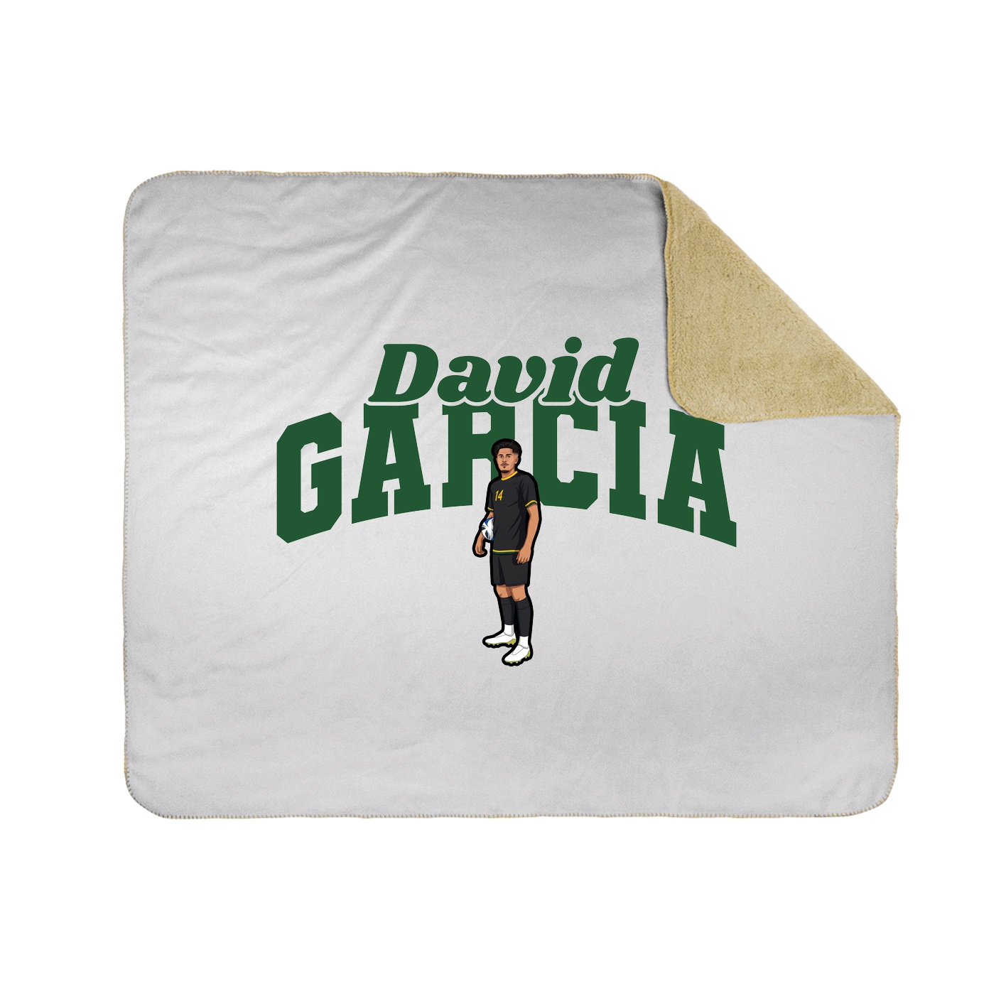 Throw Blanket — Signature Arch in White