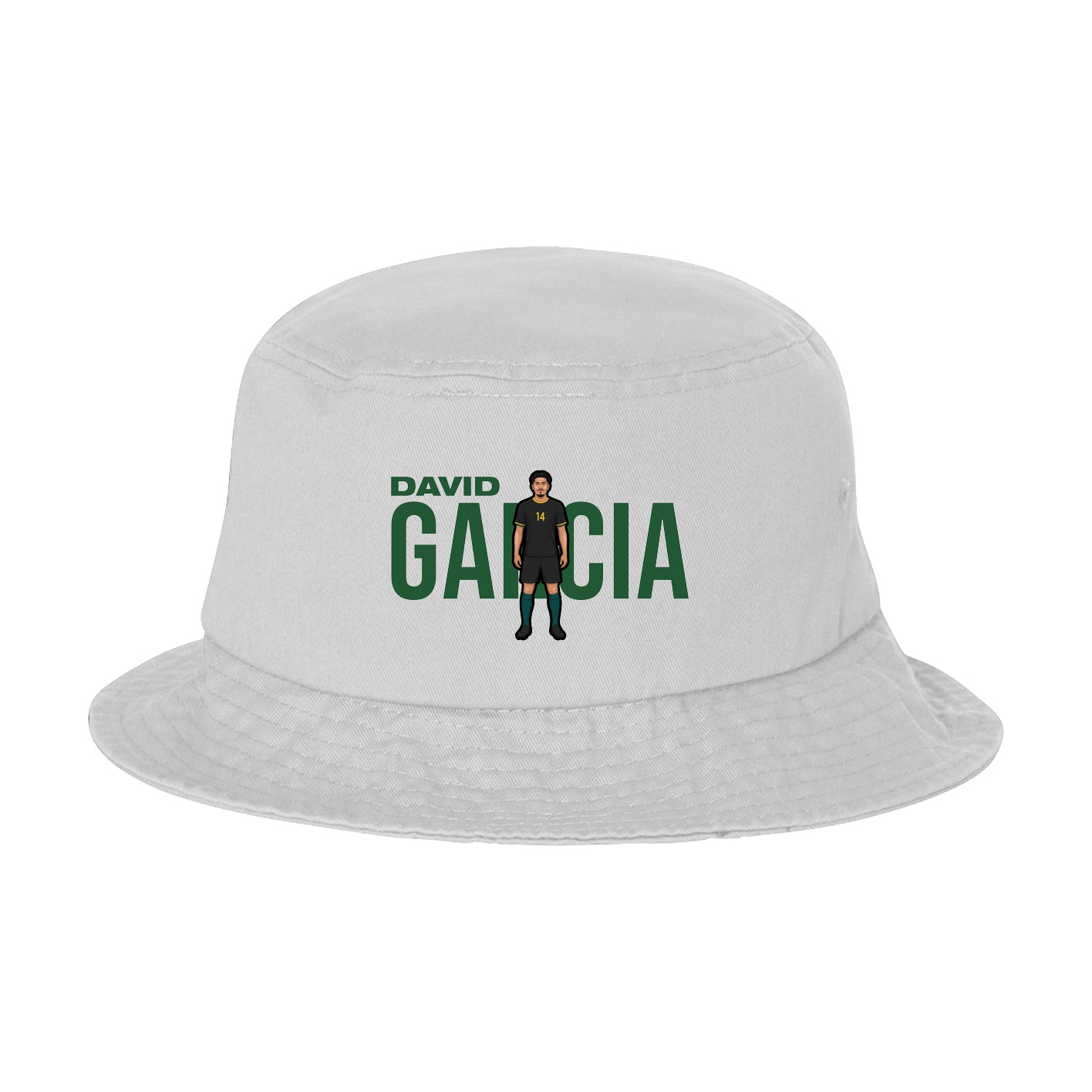 Bucket Cap — Player Name in White