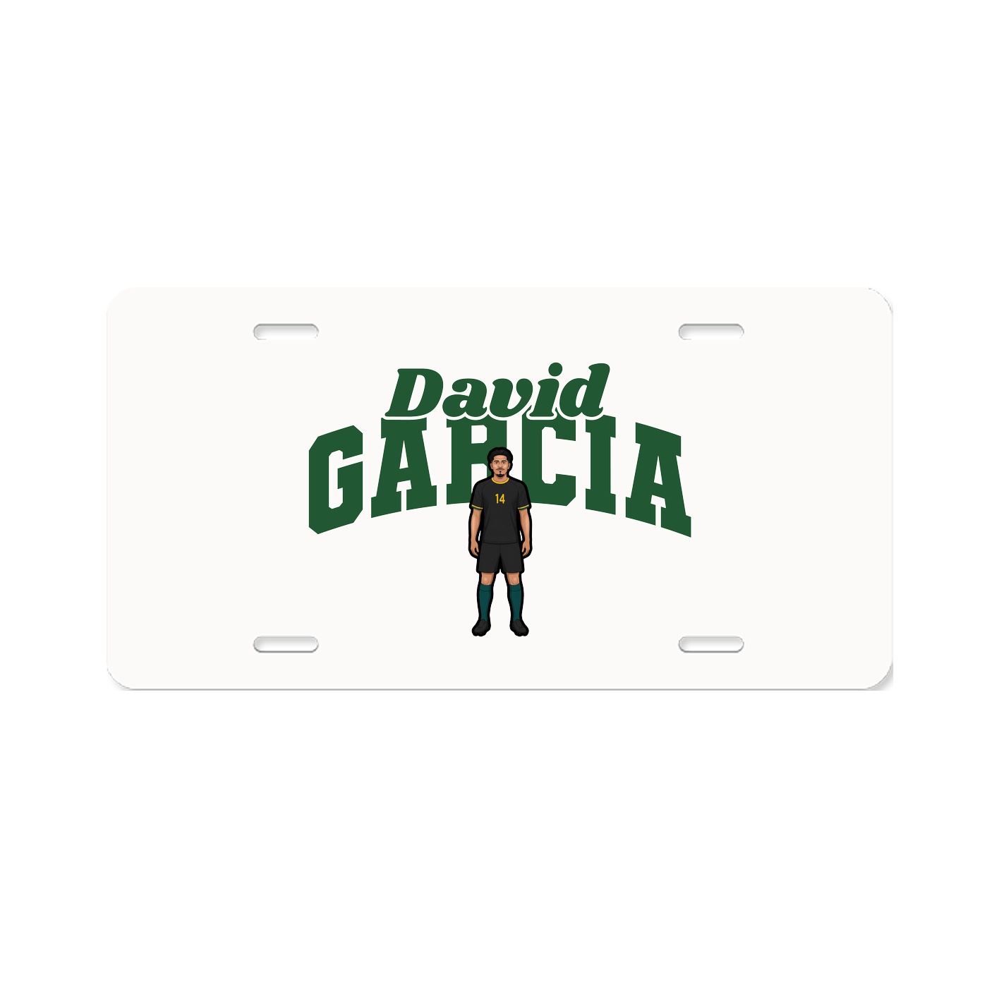 License Plate — Signature Arch in Classic