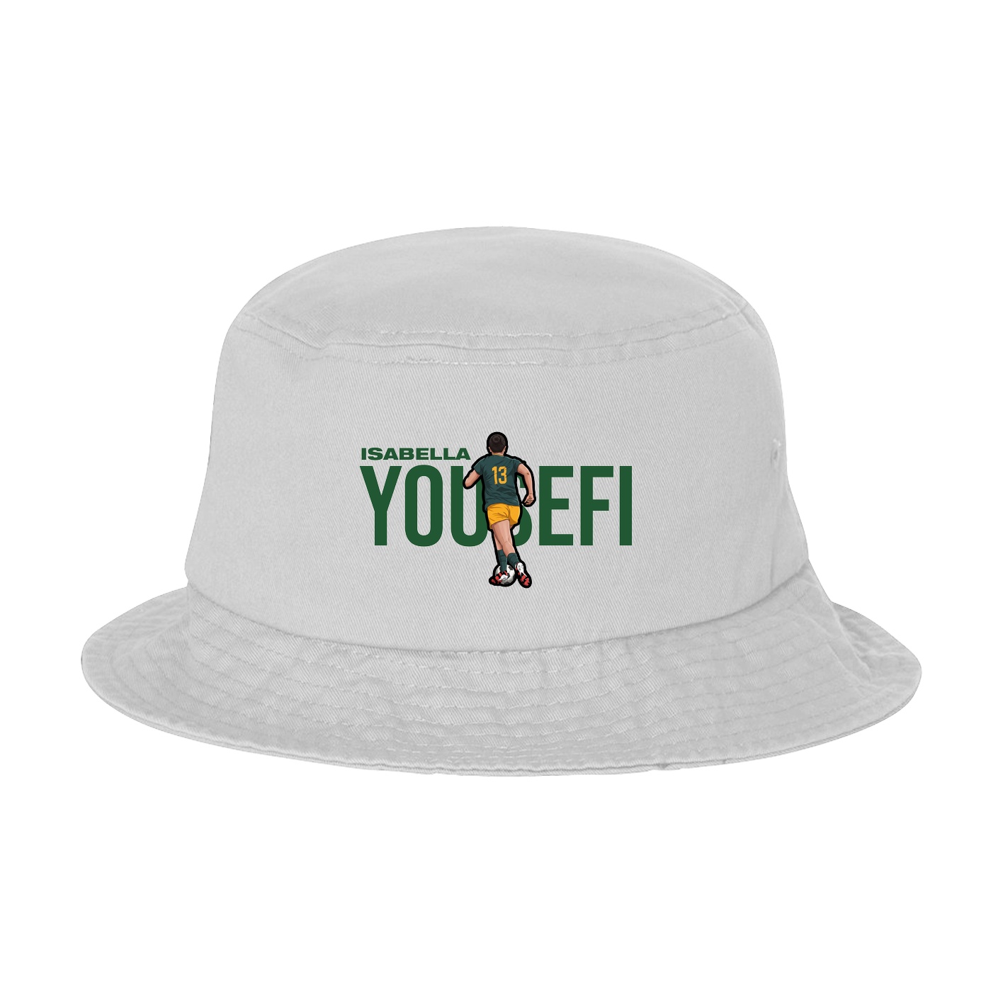 Bucket Cap — Player Name in White