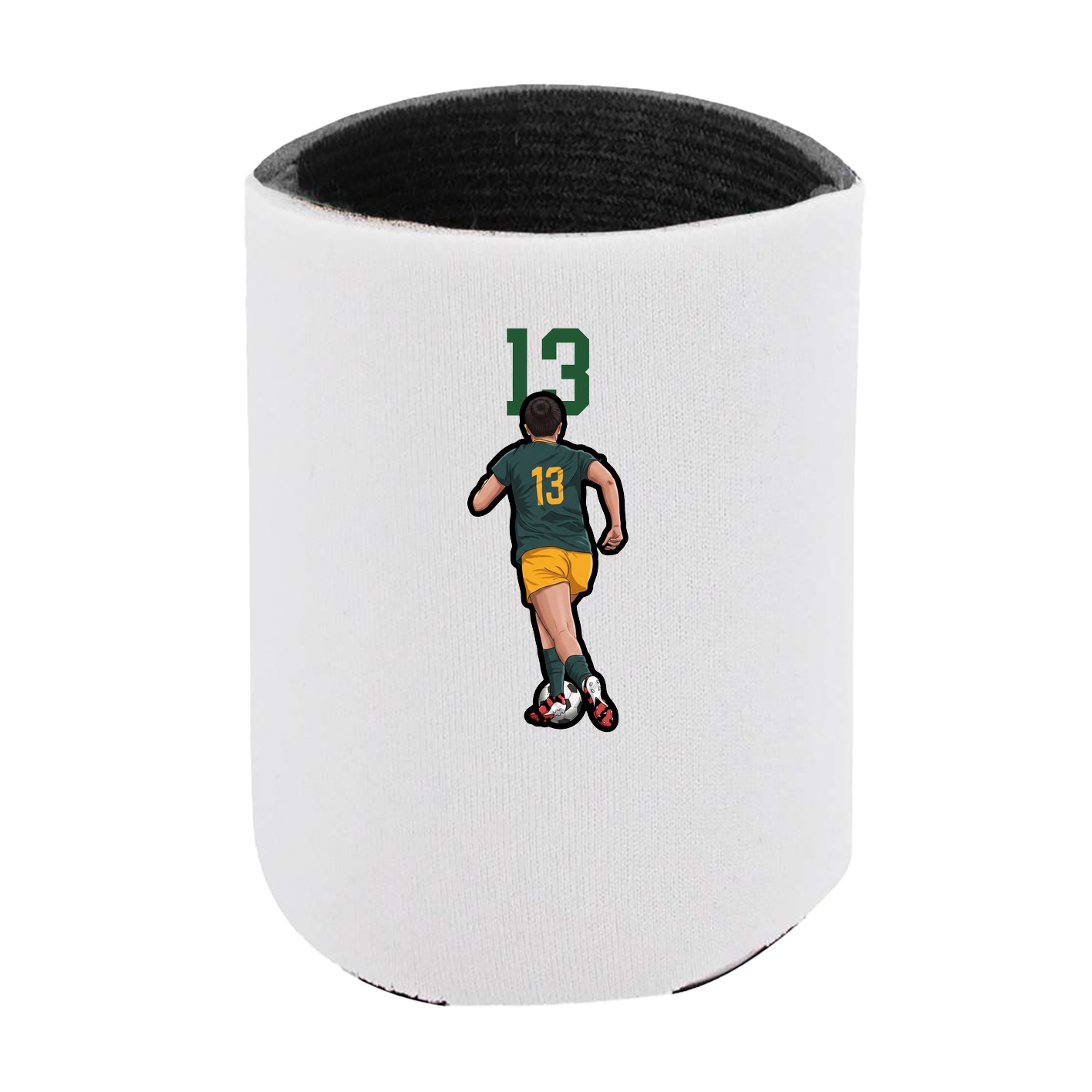 Can Holder — Number Top in White