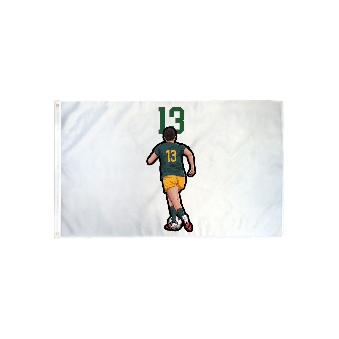 3x5 Flag — Number Top in Classic