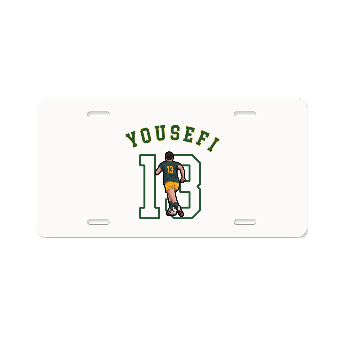 License Plate — Shirsey Arch in Classic