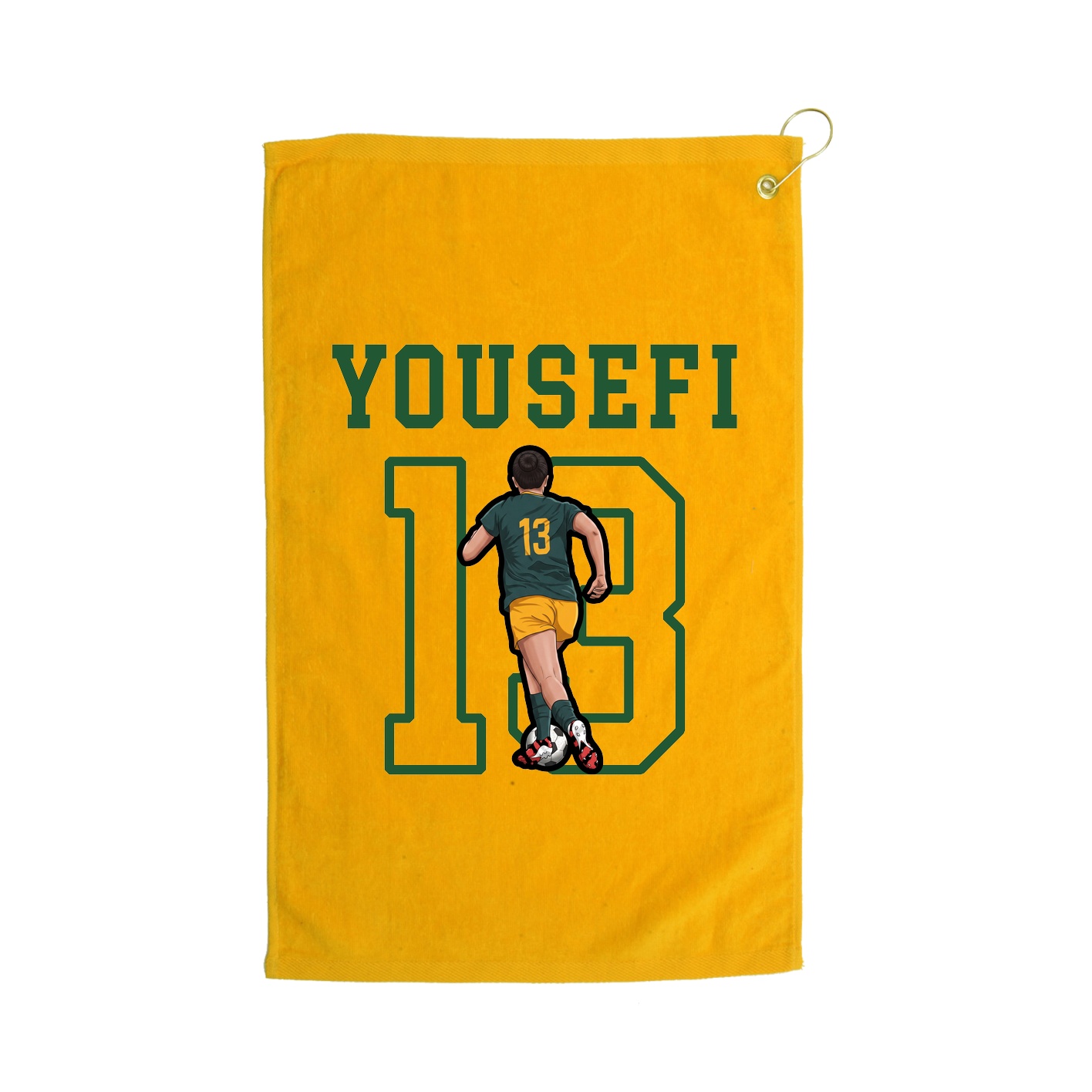 Golf Towel — Shirsey in Gold