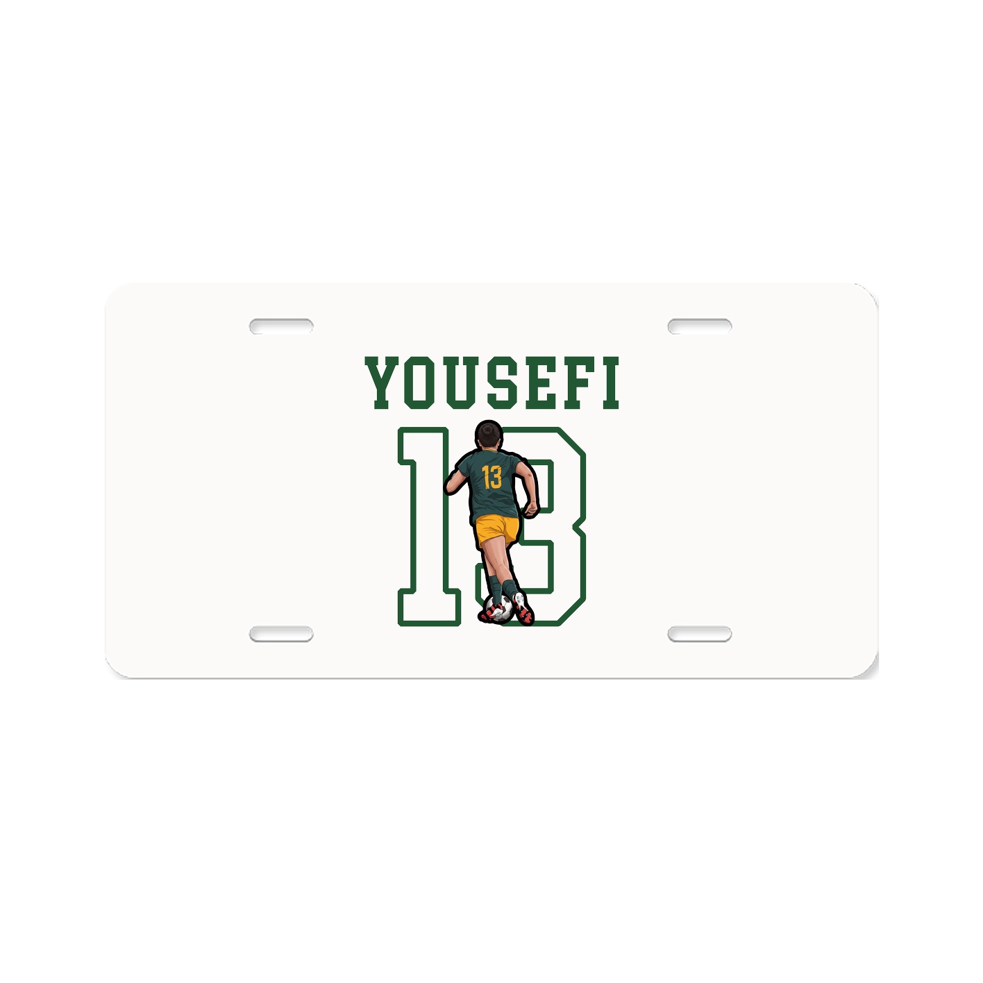 License Plate — Shirsey in Classic