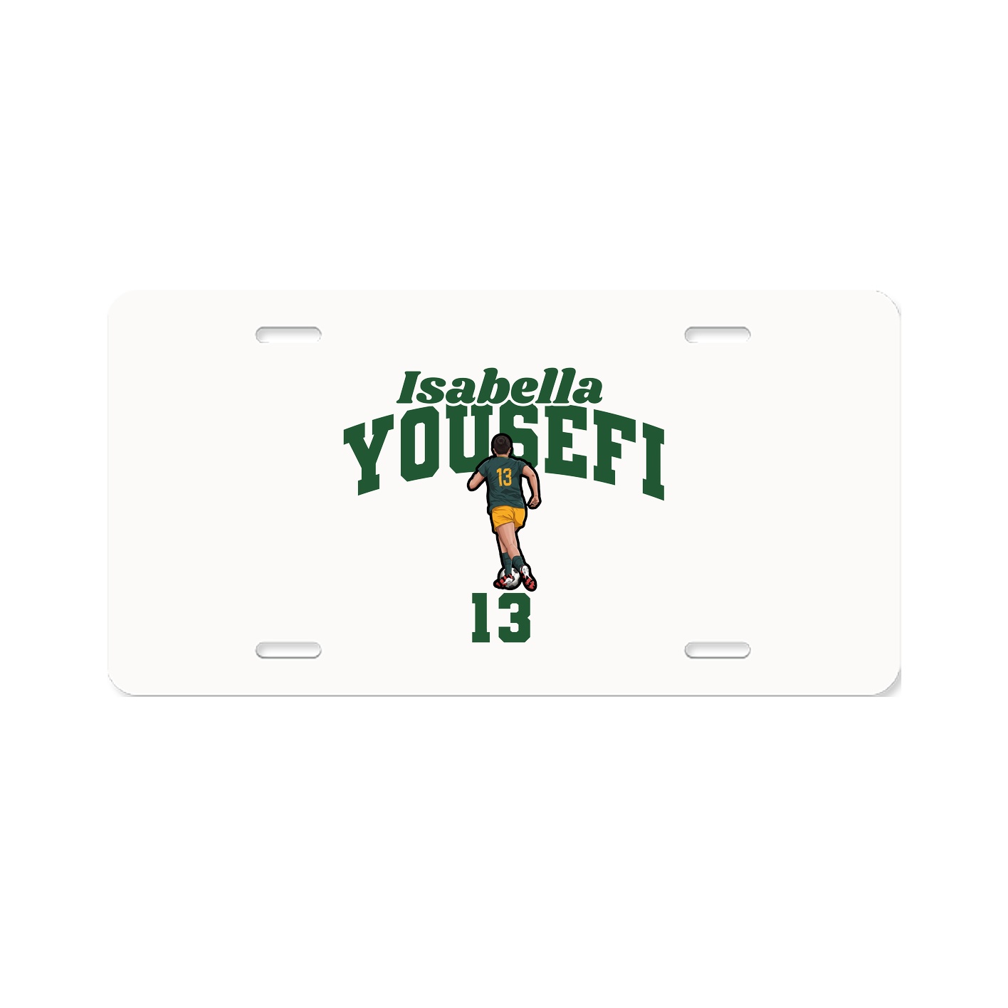 License Plate — Signature Arch in Classic
