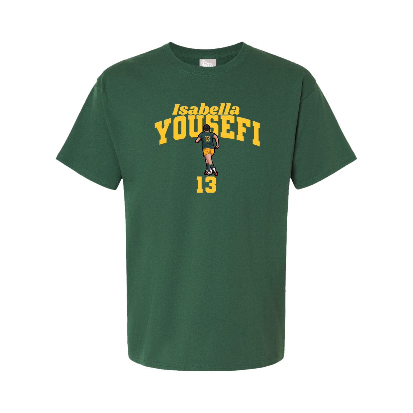 Youth Tee — Signature Arch in Green