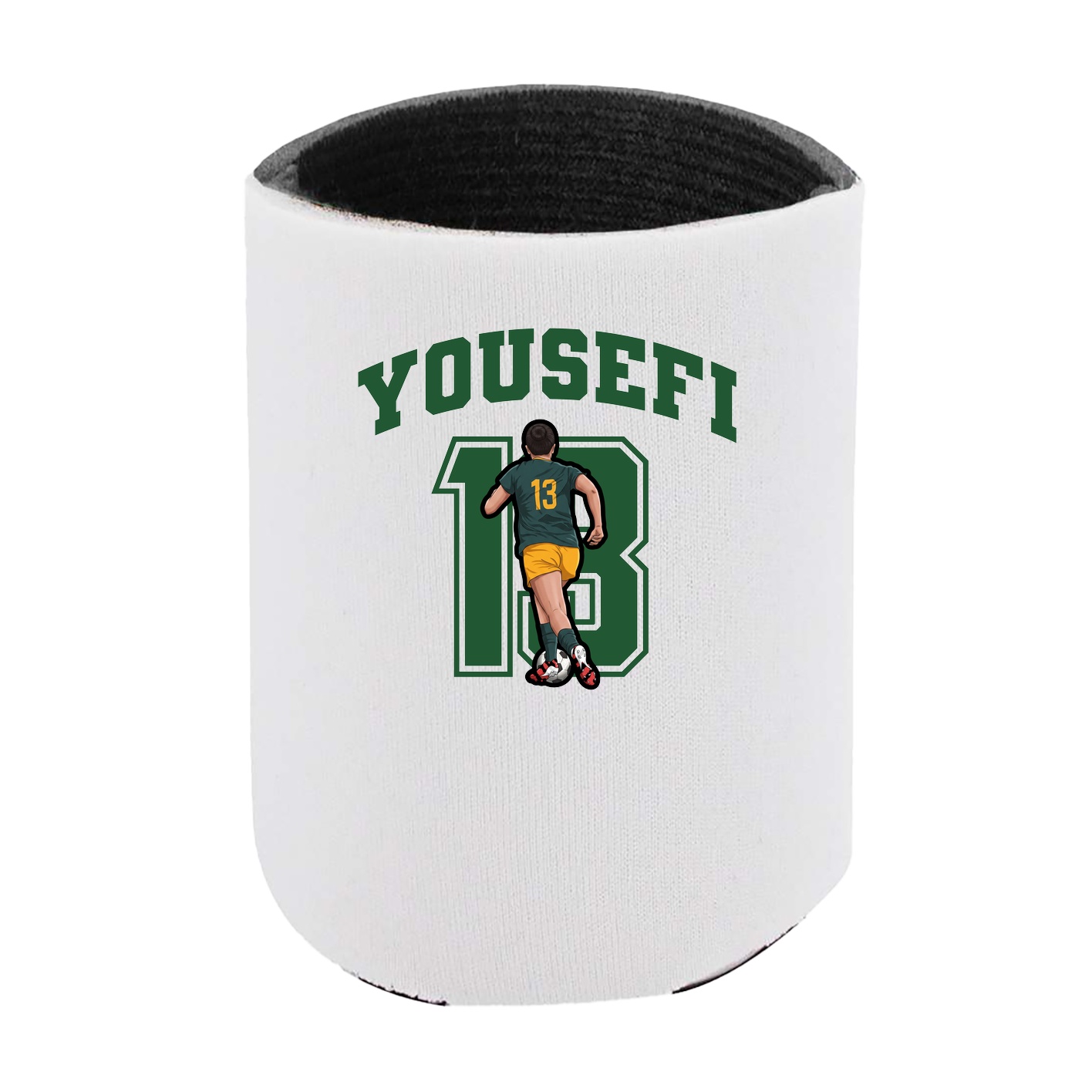 Can Holder — Number in White