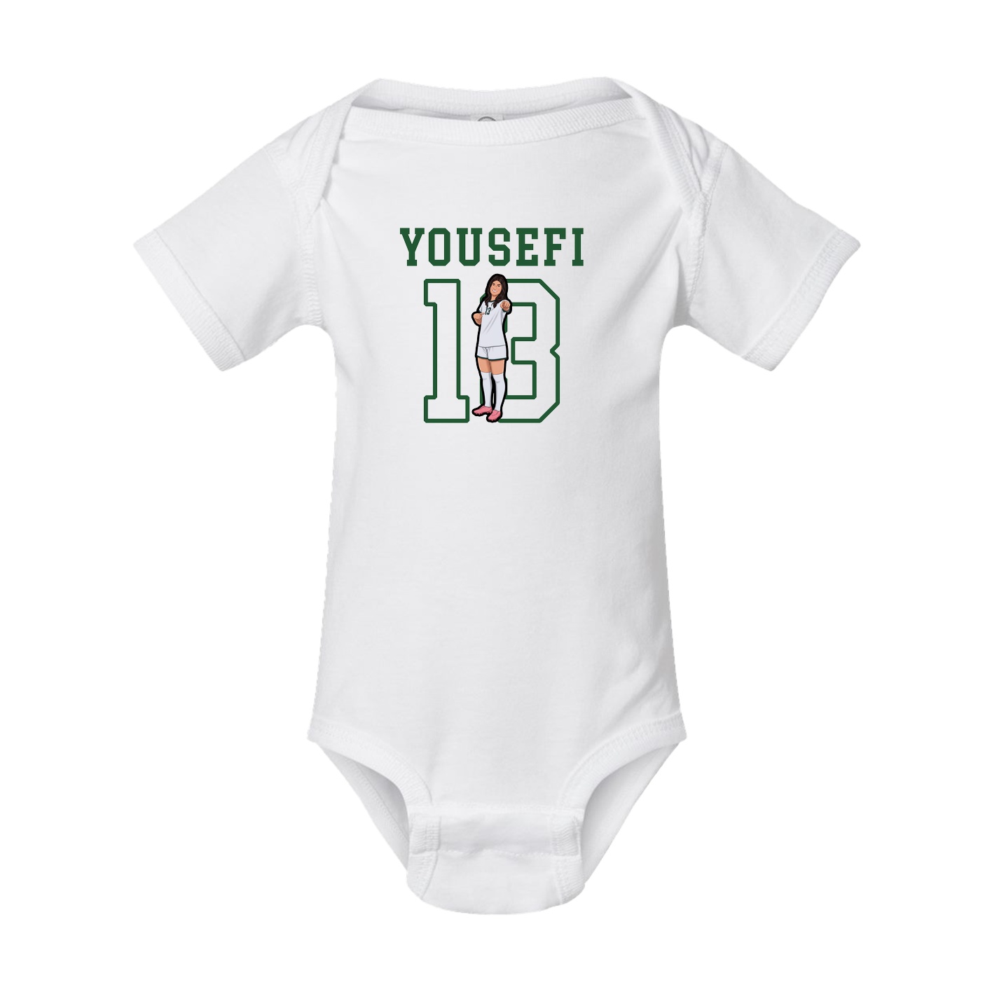 Baby Onesie — Shirsey in White