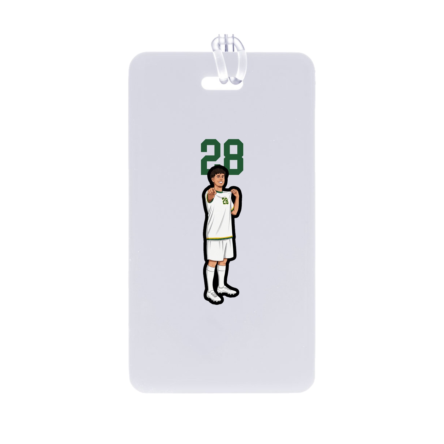 Bag Tag — Number Top in Classic