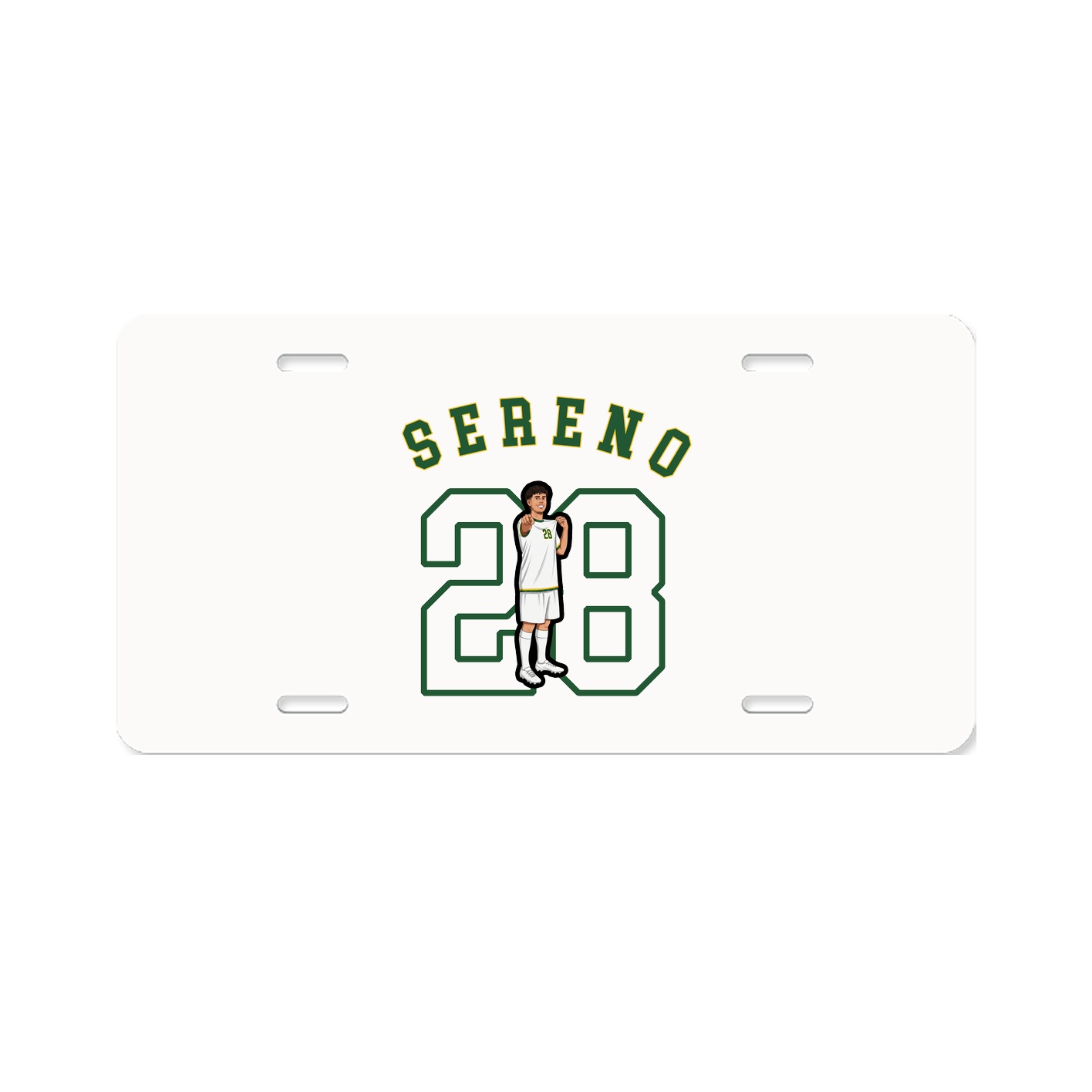 License Plate — Shirsey Arch in Classic