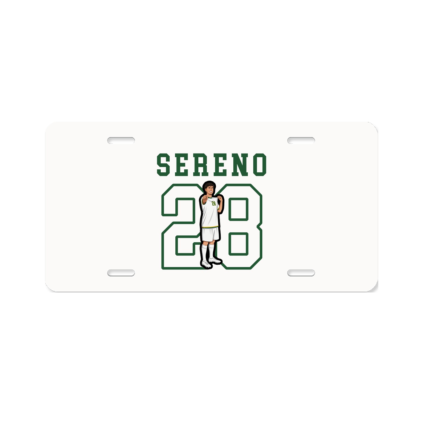 License Plate — Shirsey in Classic