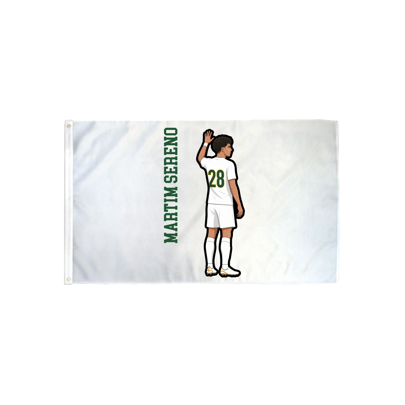3x5 Flag — Name Vertical in Classic