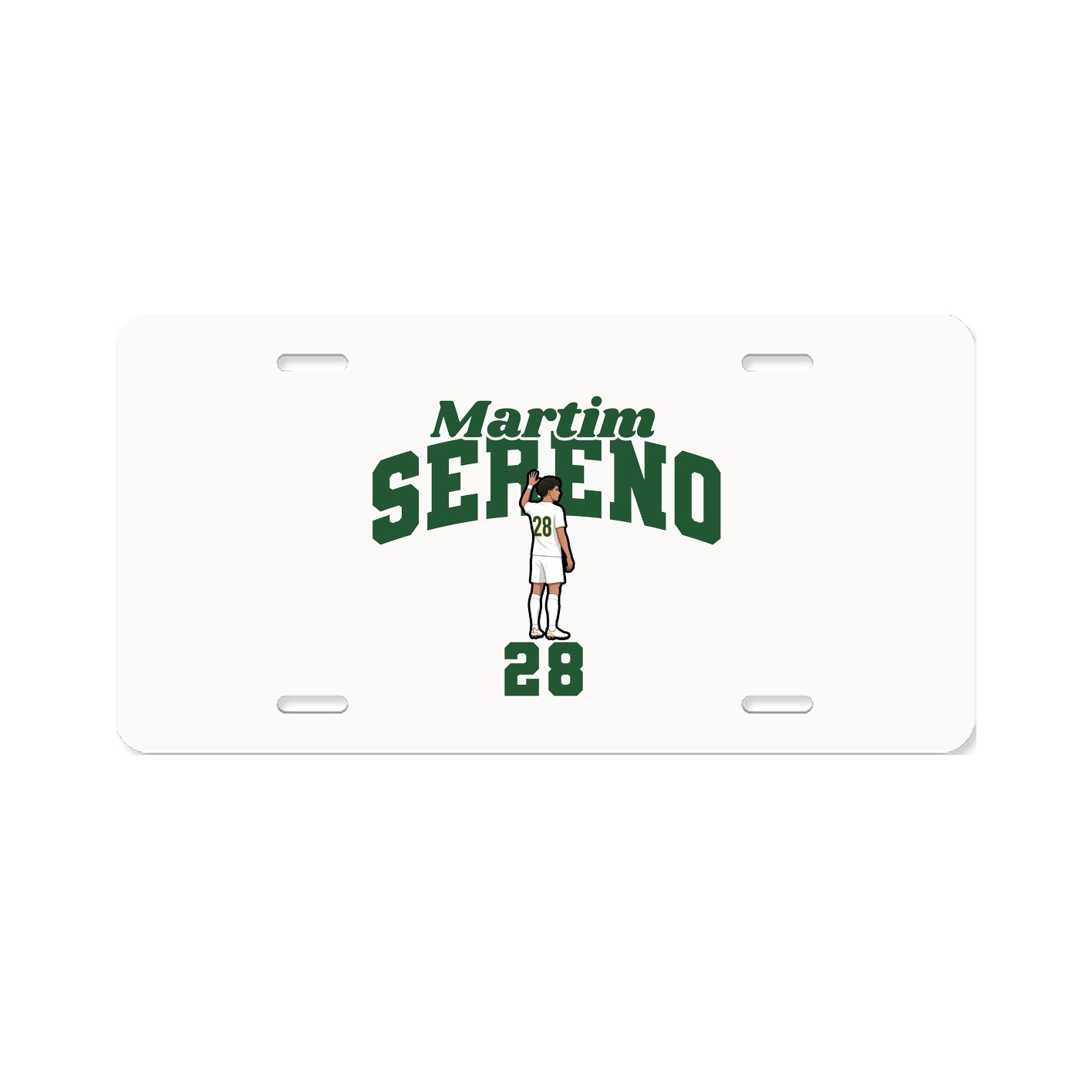 License Plate — Signature Arch in Classic