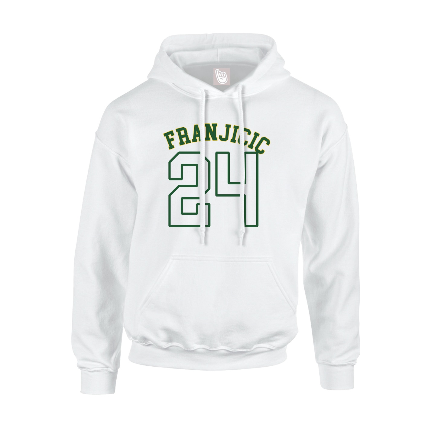 Hoodie — Shirsey Arch in White