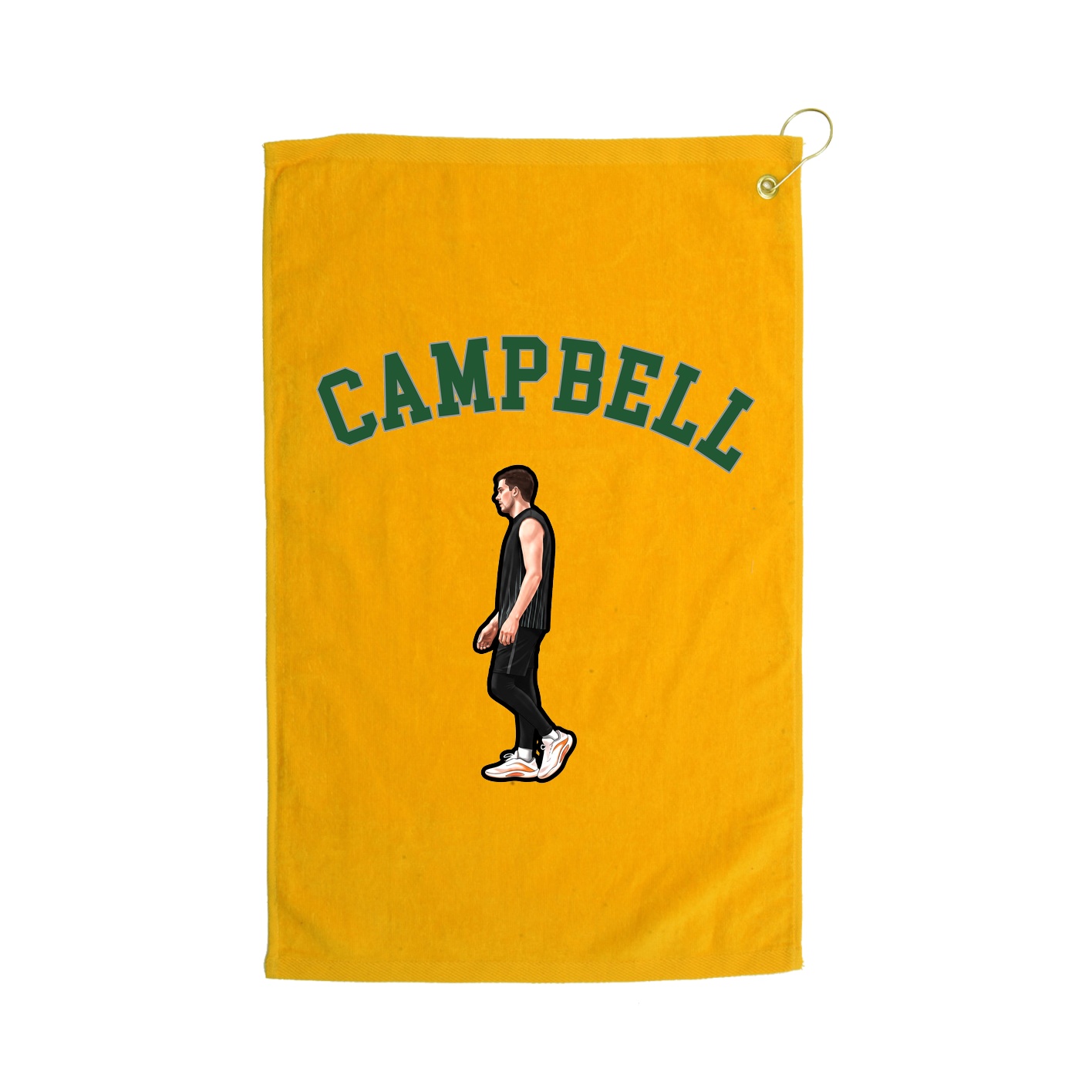 Golf Towel — Shirsey Arch in Gold