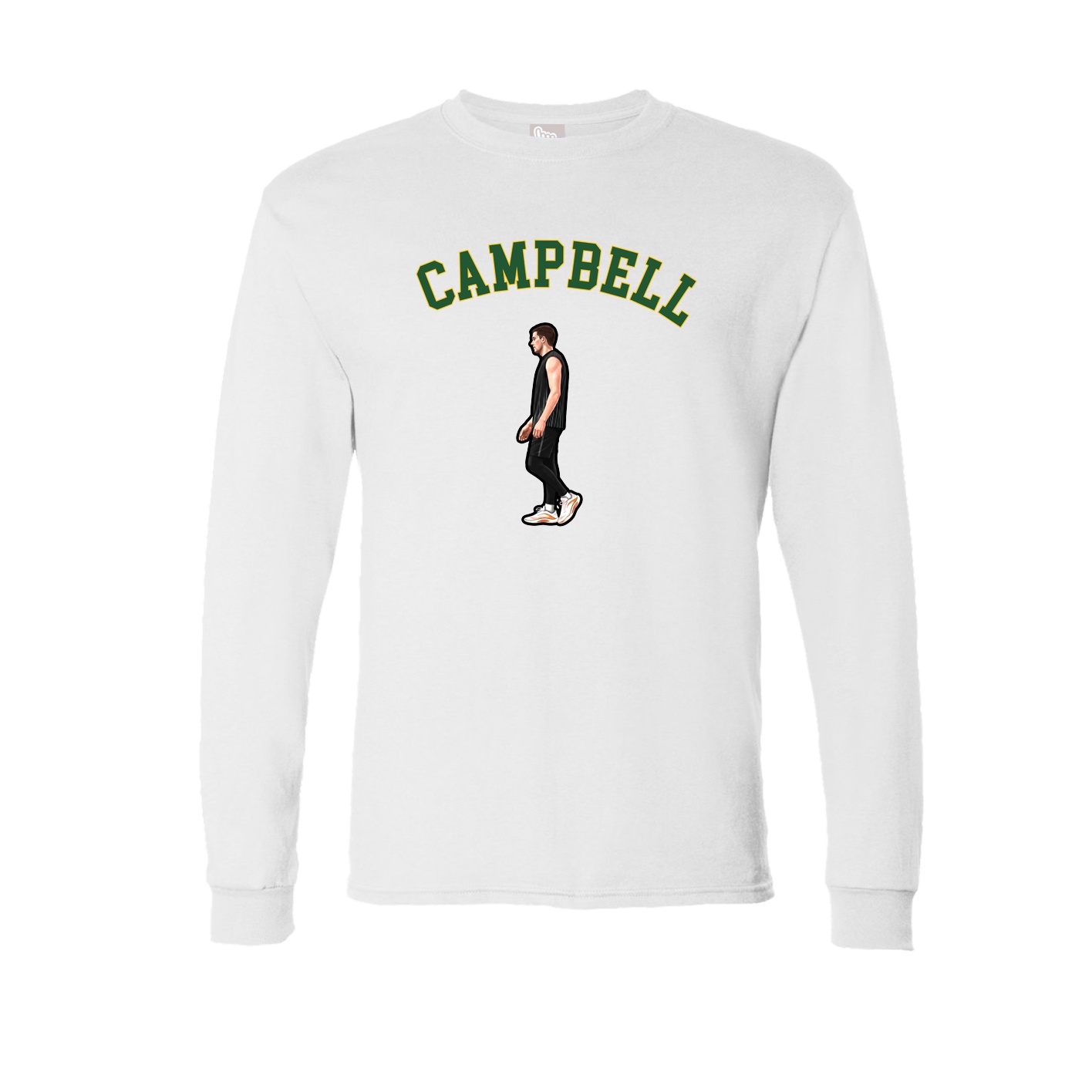 Long Sleeve Tee — Shirsey Arch in White