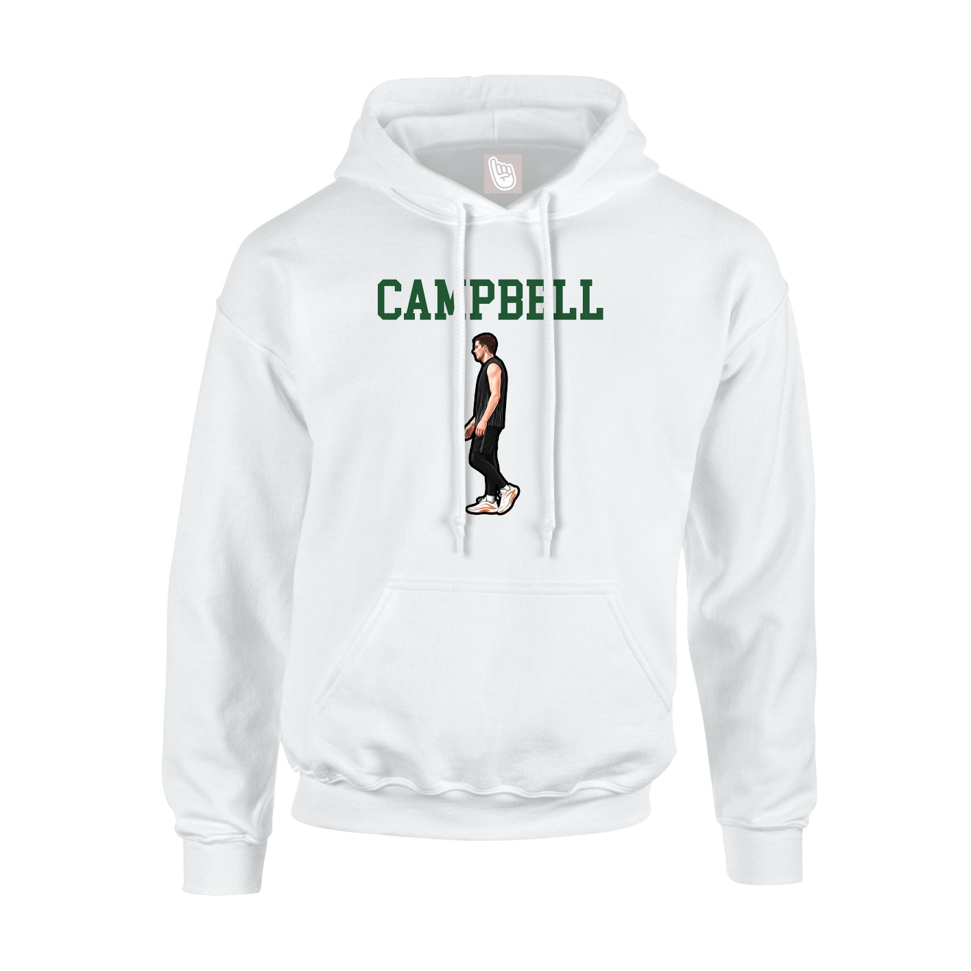 Youth Hoodie — Shirsey in White