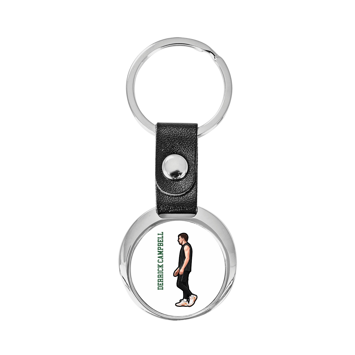 Key Chain — Name Vertical in Classic