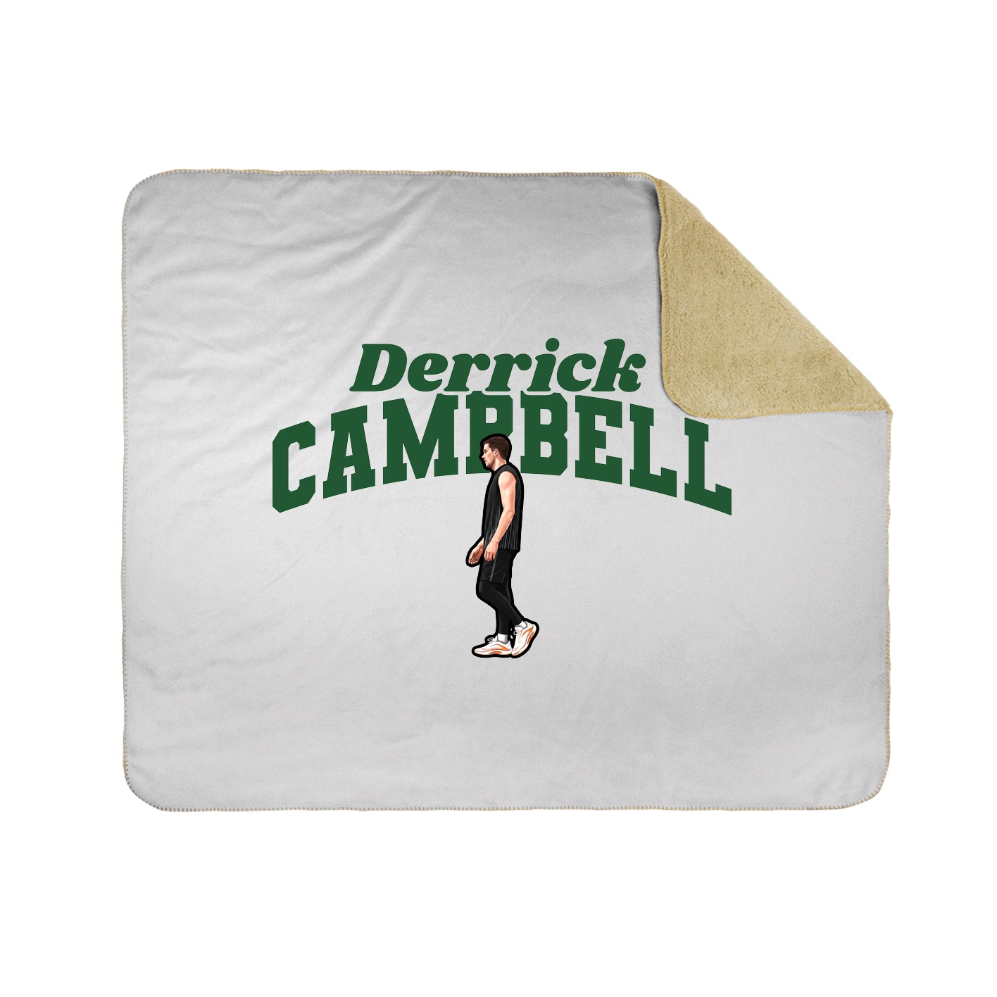 Throw Blanket — Signature Arch in White