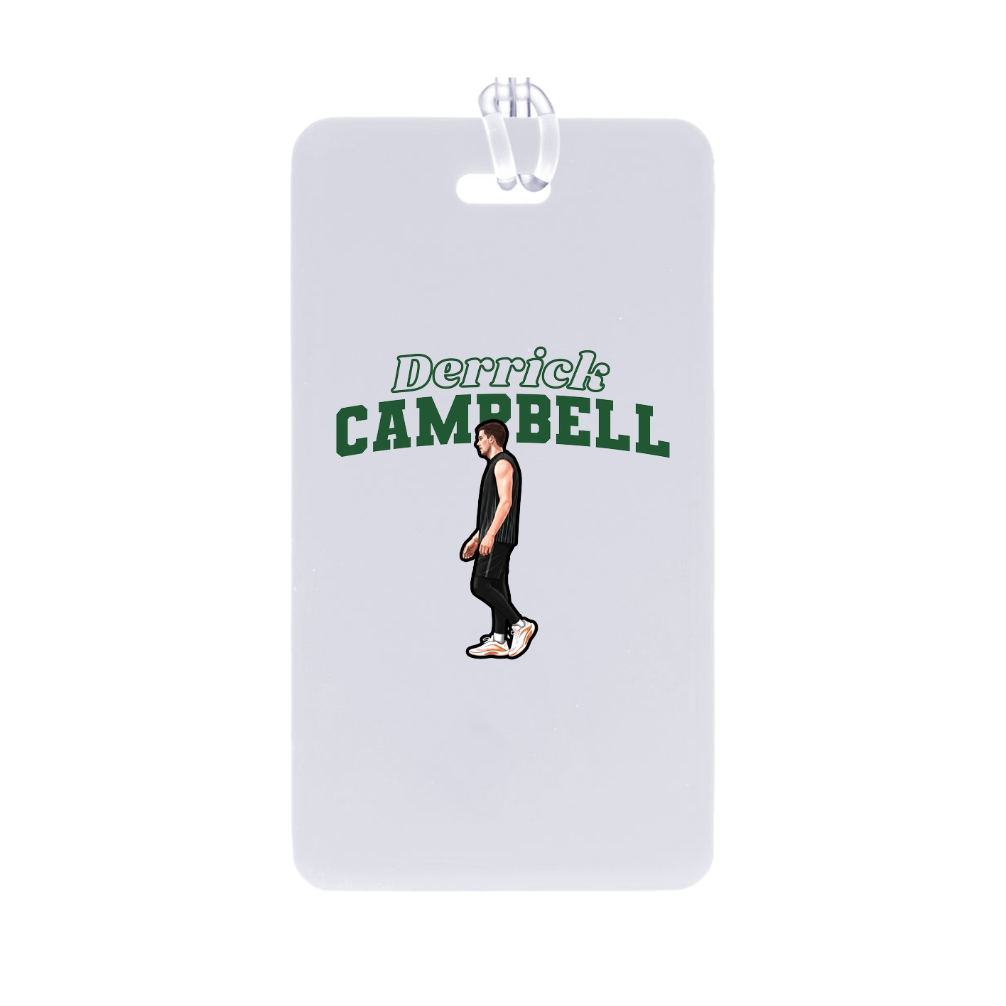 Bag Tag — Name Arch in Classic