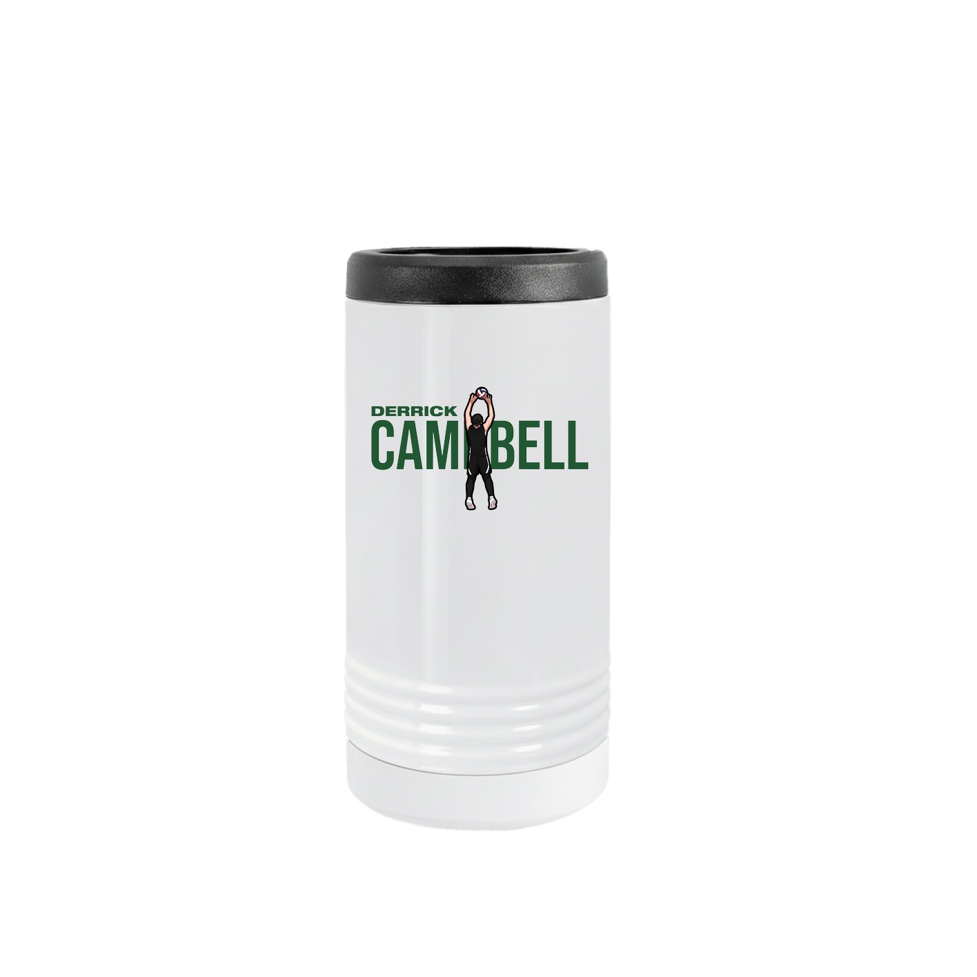 Slim Beverage Holder — Player Name in White