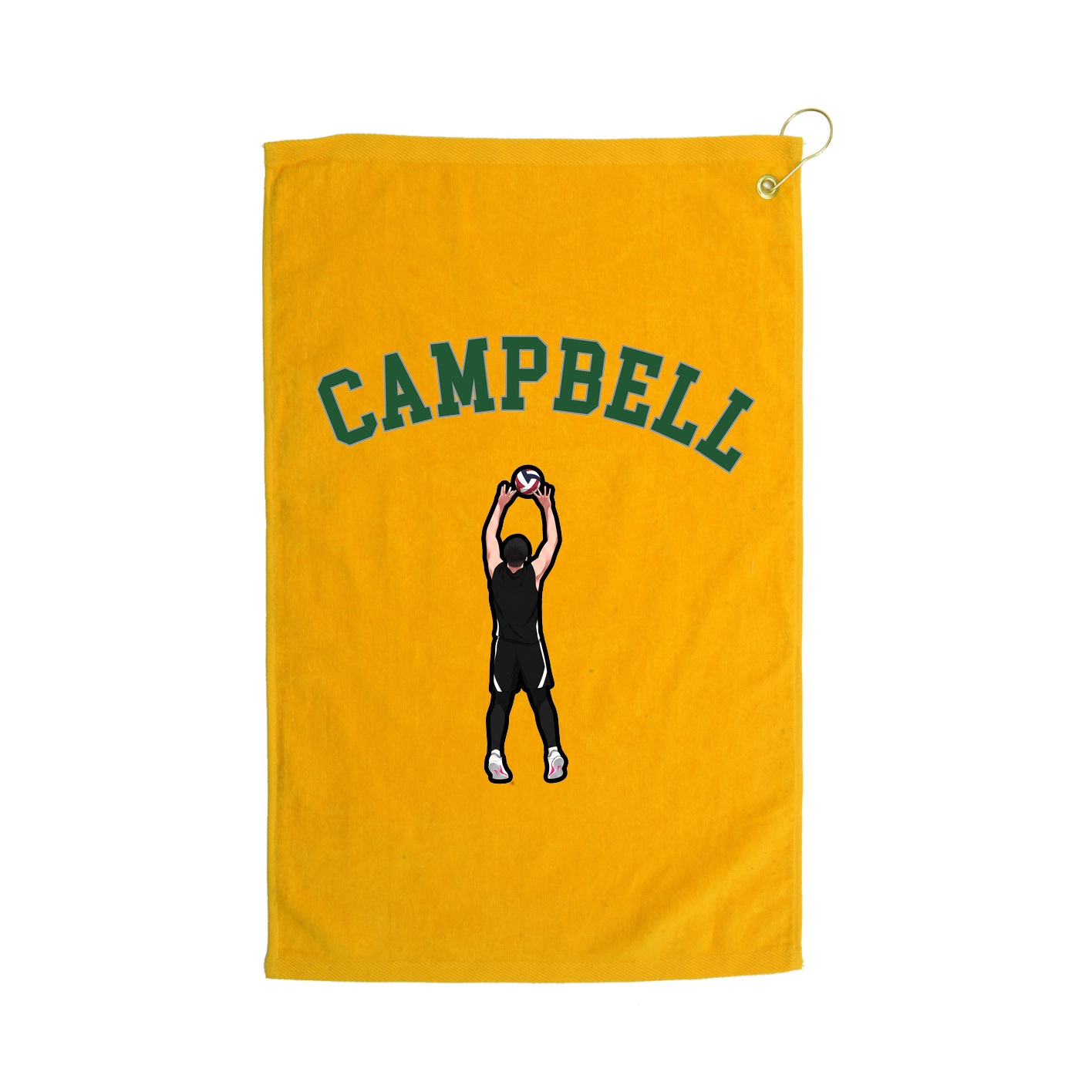 Golf Towel — Shirsey Arch in Gold