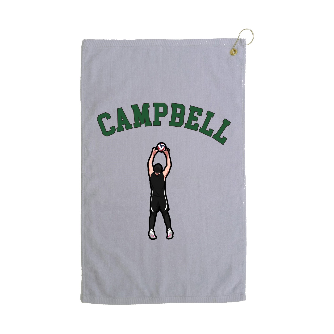Golf Towel — Shirsey Arch in Grey