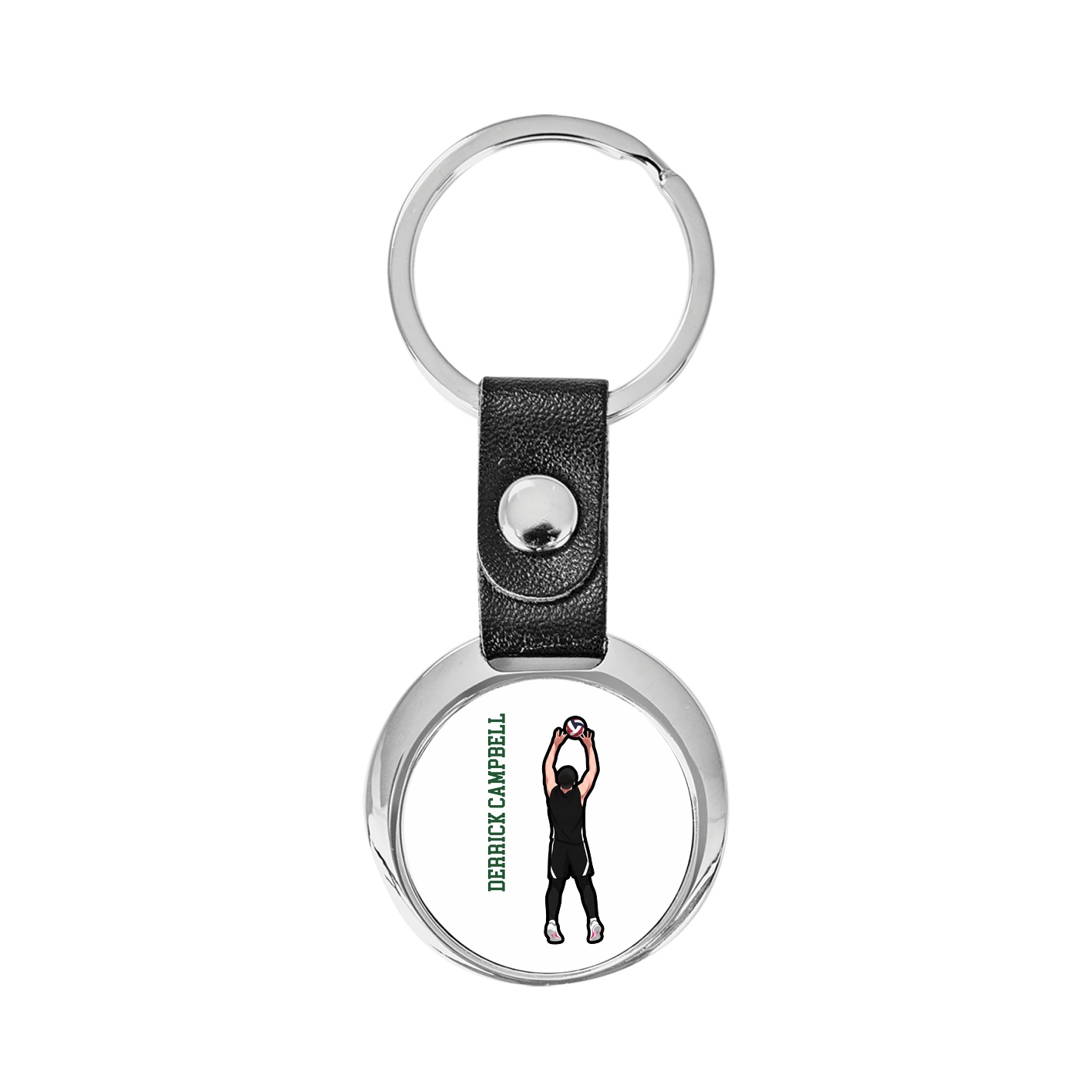 Key Chain — Name Vertical in Classic