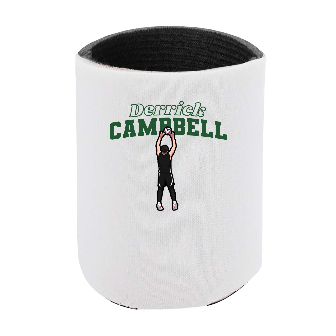 Can Holder — Name Arch in White