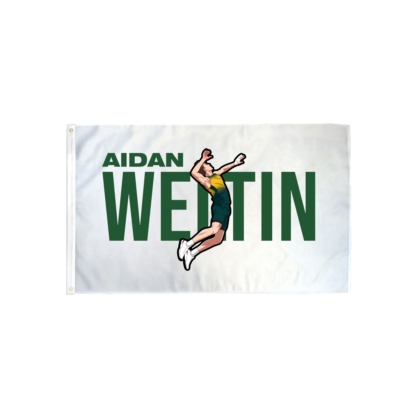 3x5 Flag — Player Name in Classic