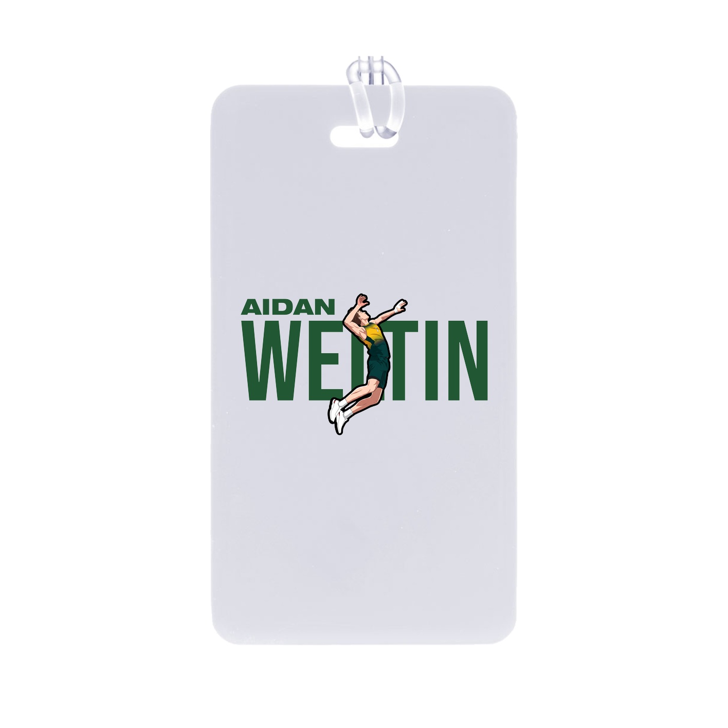 Bag Tag — Player Name in Classic