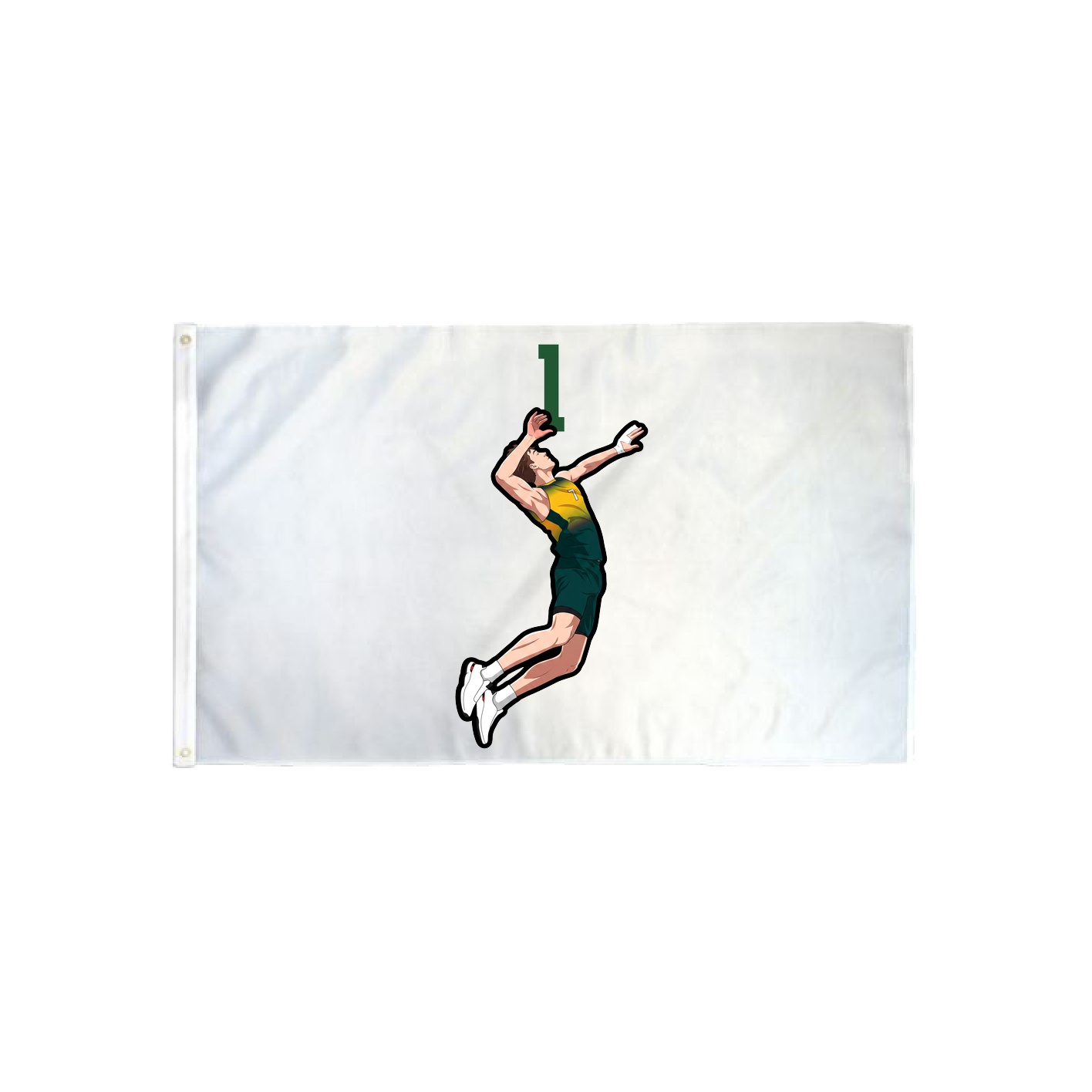 3x5 Flag — Number Top in Classic