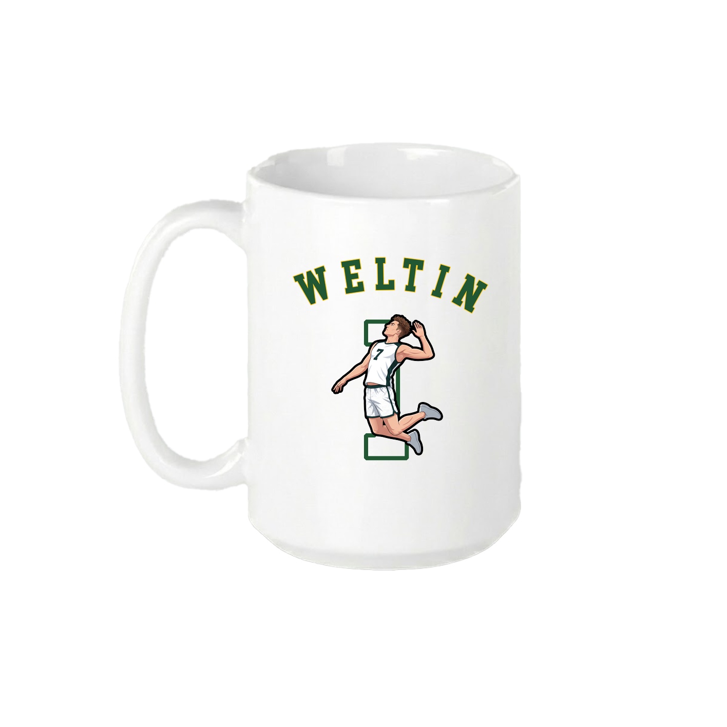 15oz Coffee Mug — Shirsey Arch in White