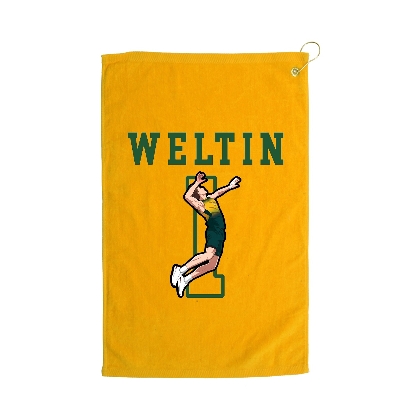 Golf Towel — Shirsey in Gold