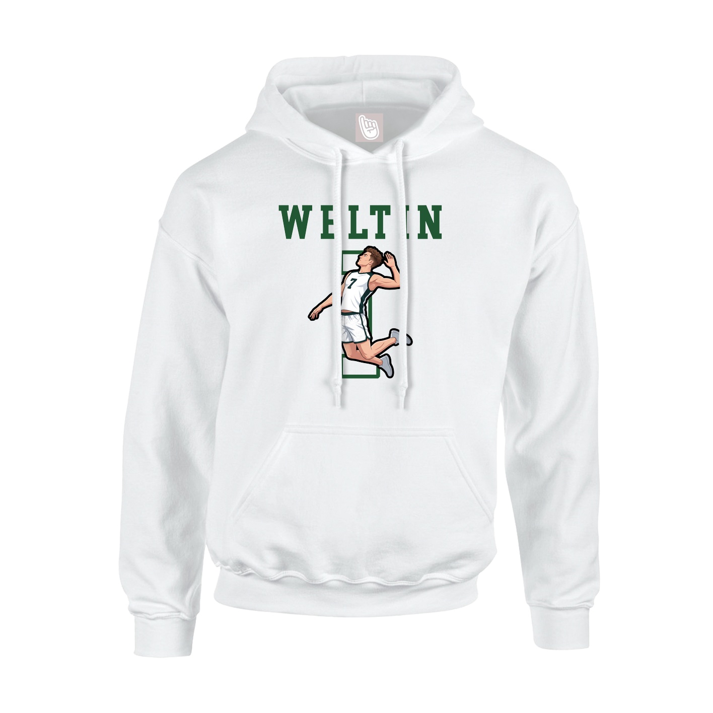 Youth Hoodie — Shirsey in White