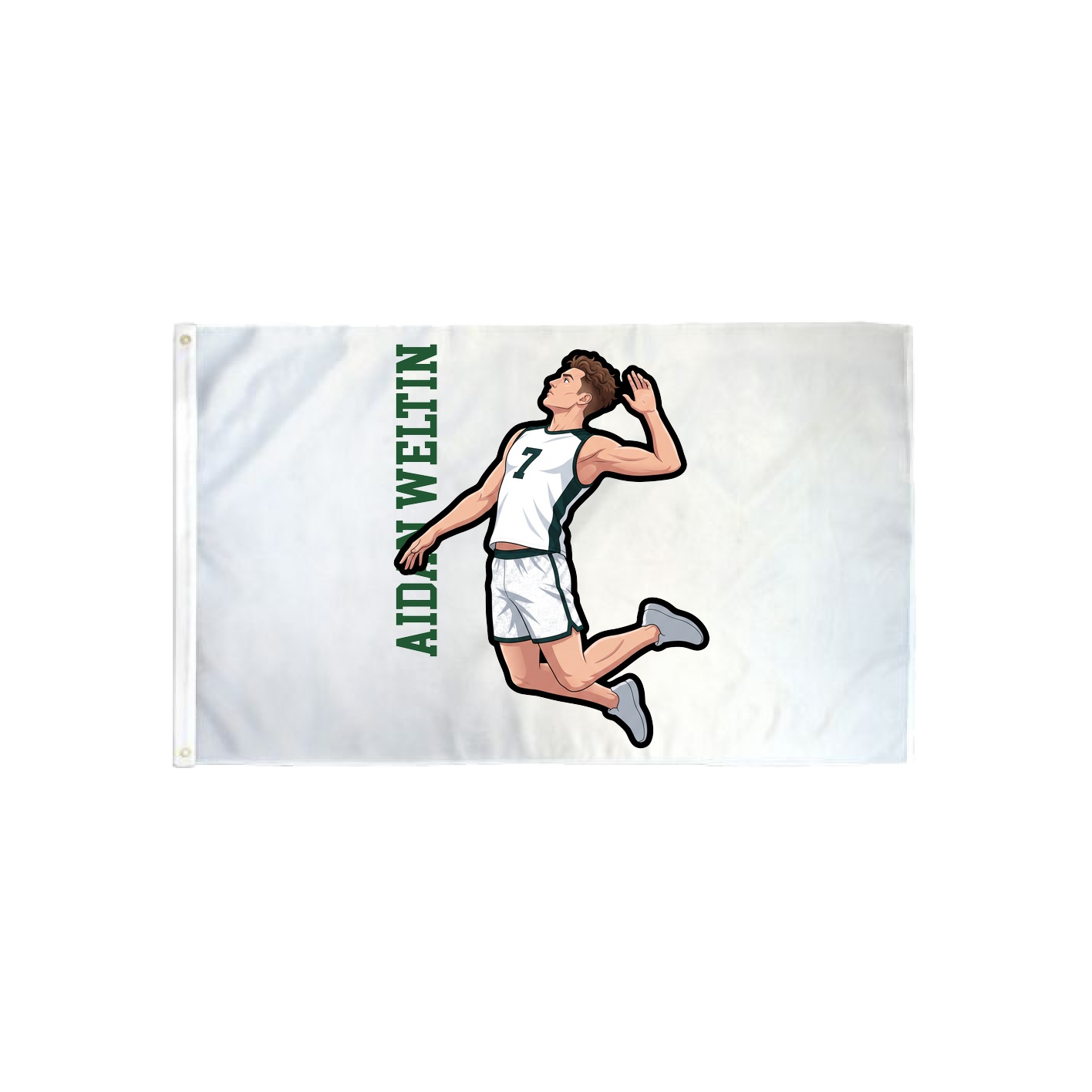 3x5 Flag — Name Vertical in Classic