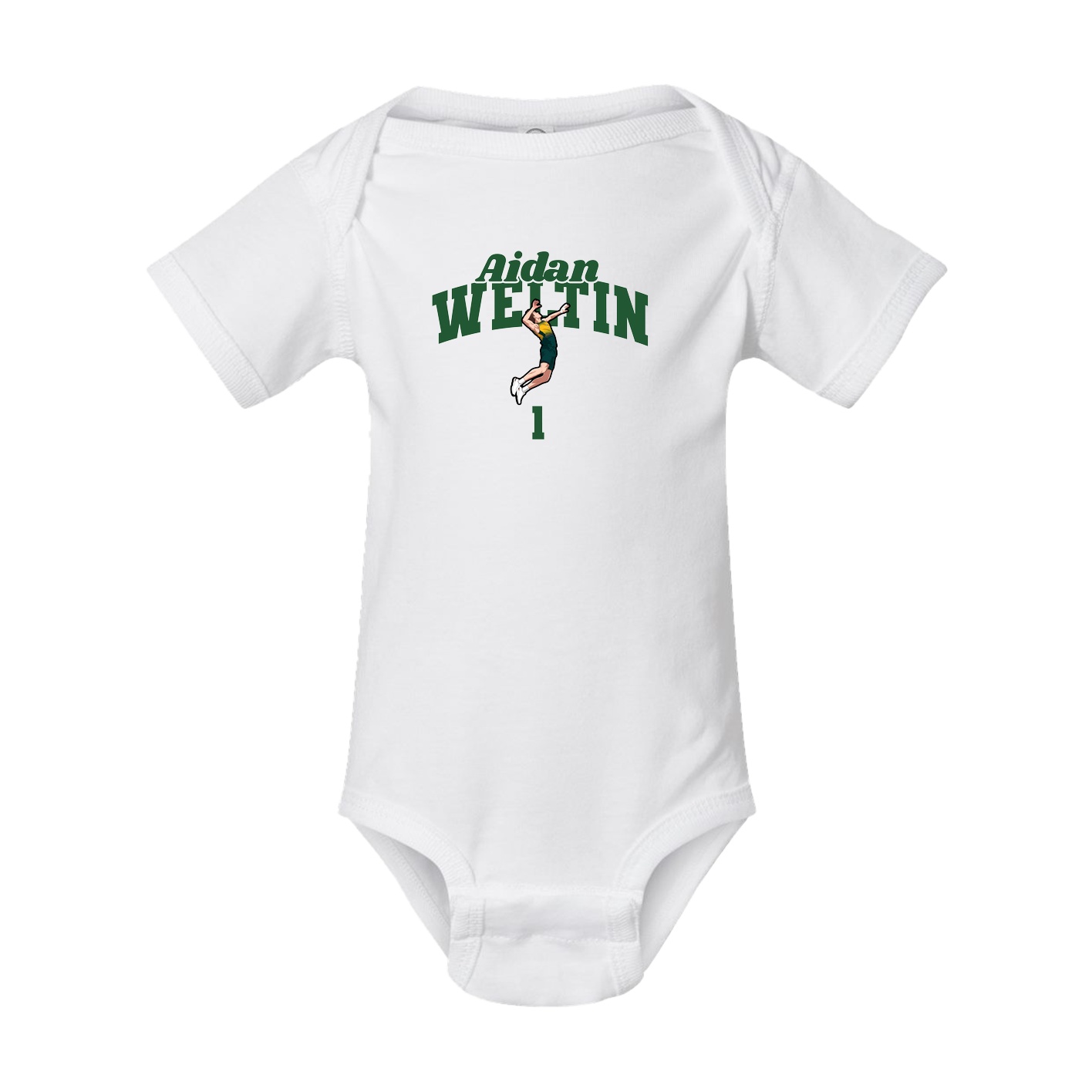 Baby Onesie — Signature Arch in White