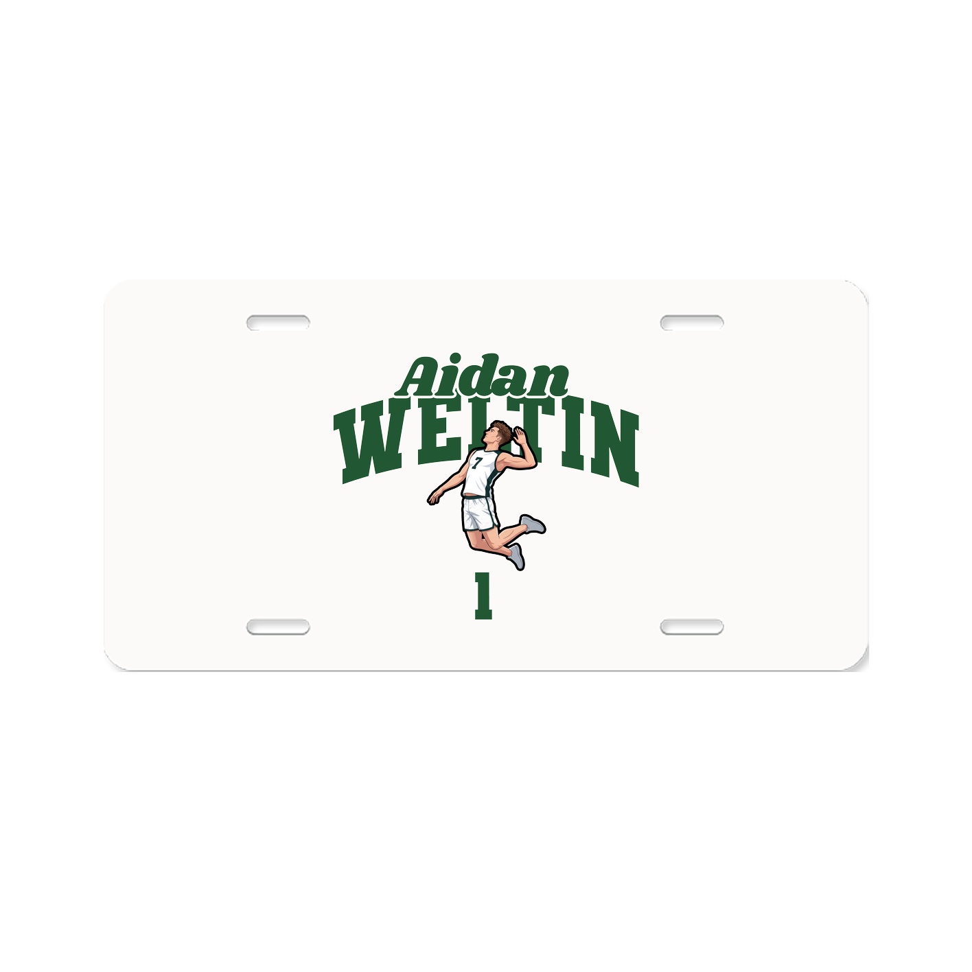 License Plate — Signature Arch in Classic