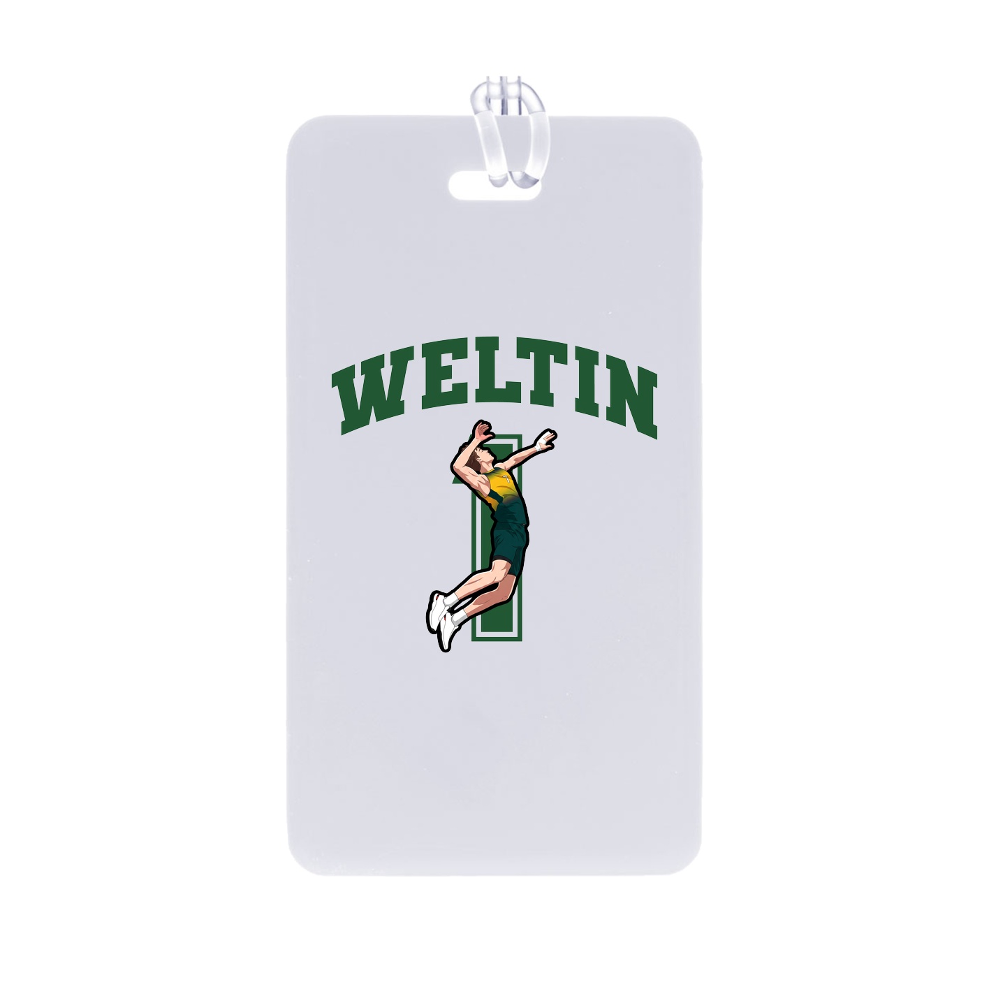 Bag Tag — Number in Classic