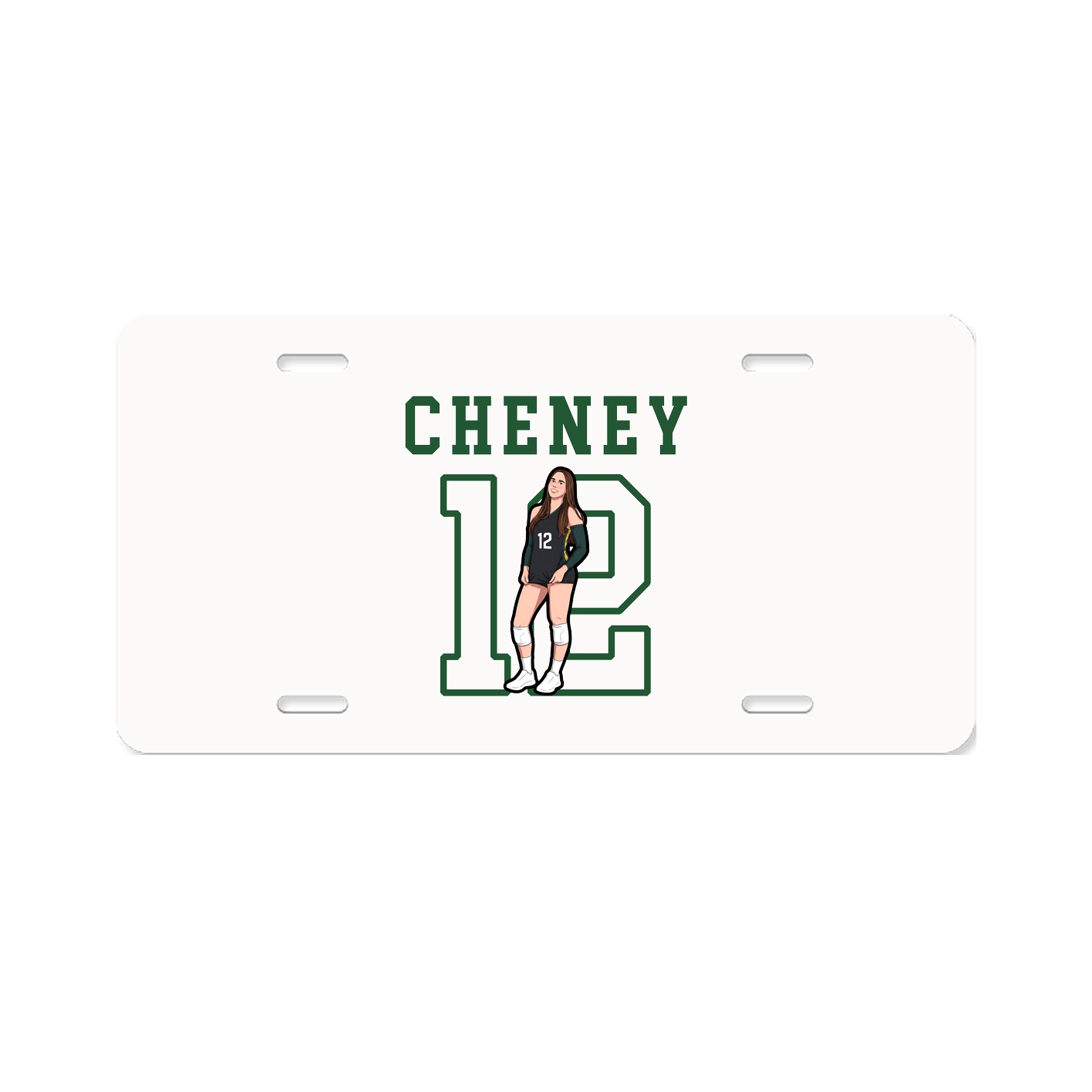 License Plate — Shirsey in Classic