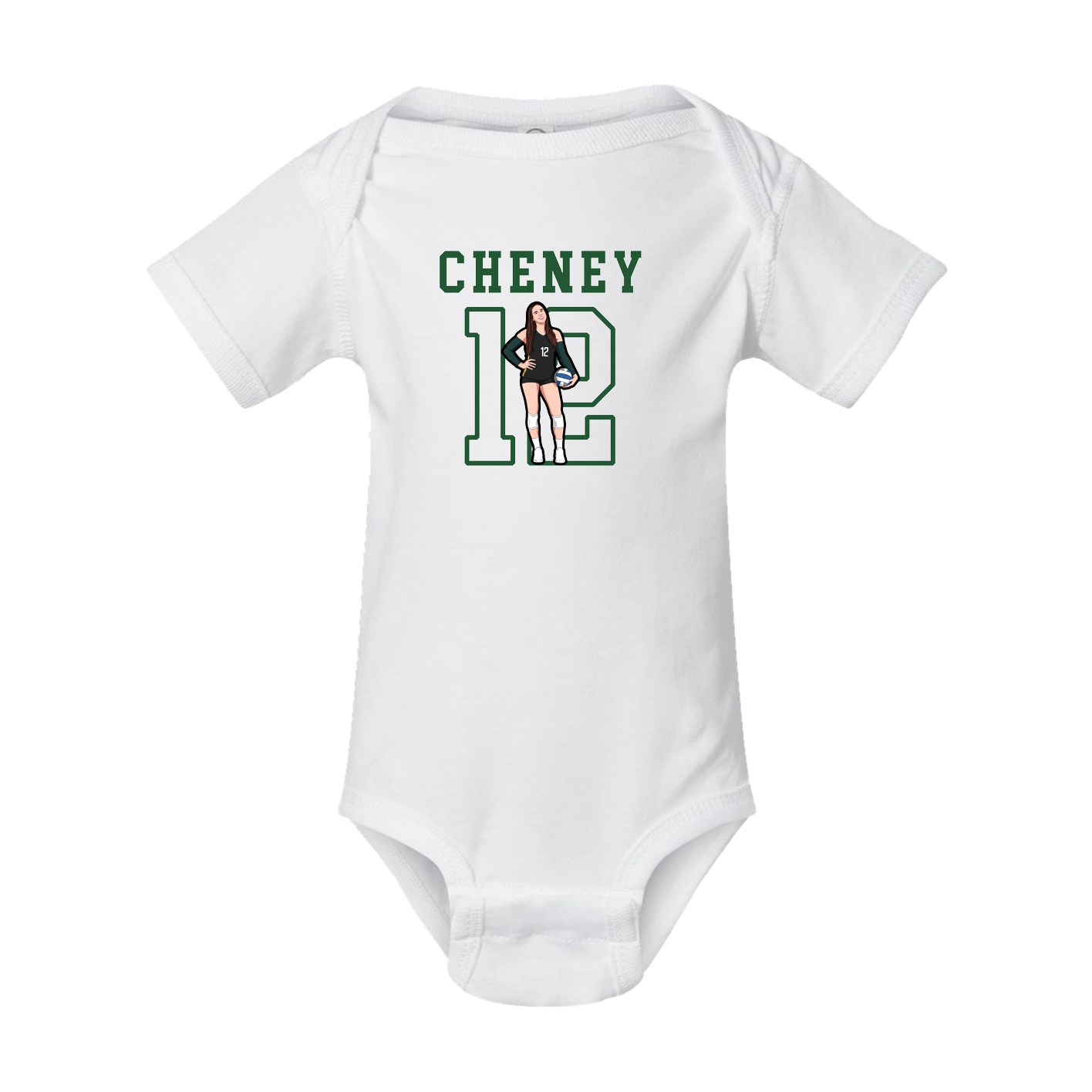 Baby Onesie — Shirsey in White