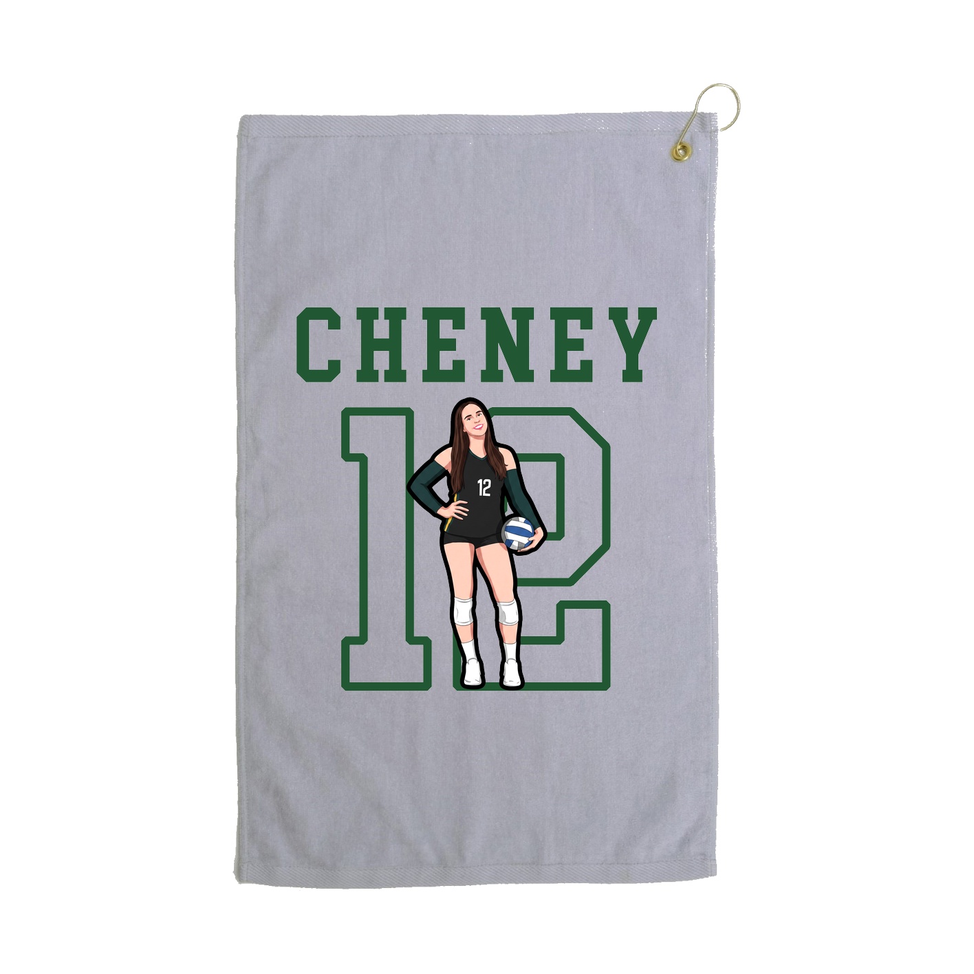 Golf Towel — Shirsey in Grey