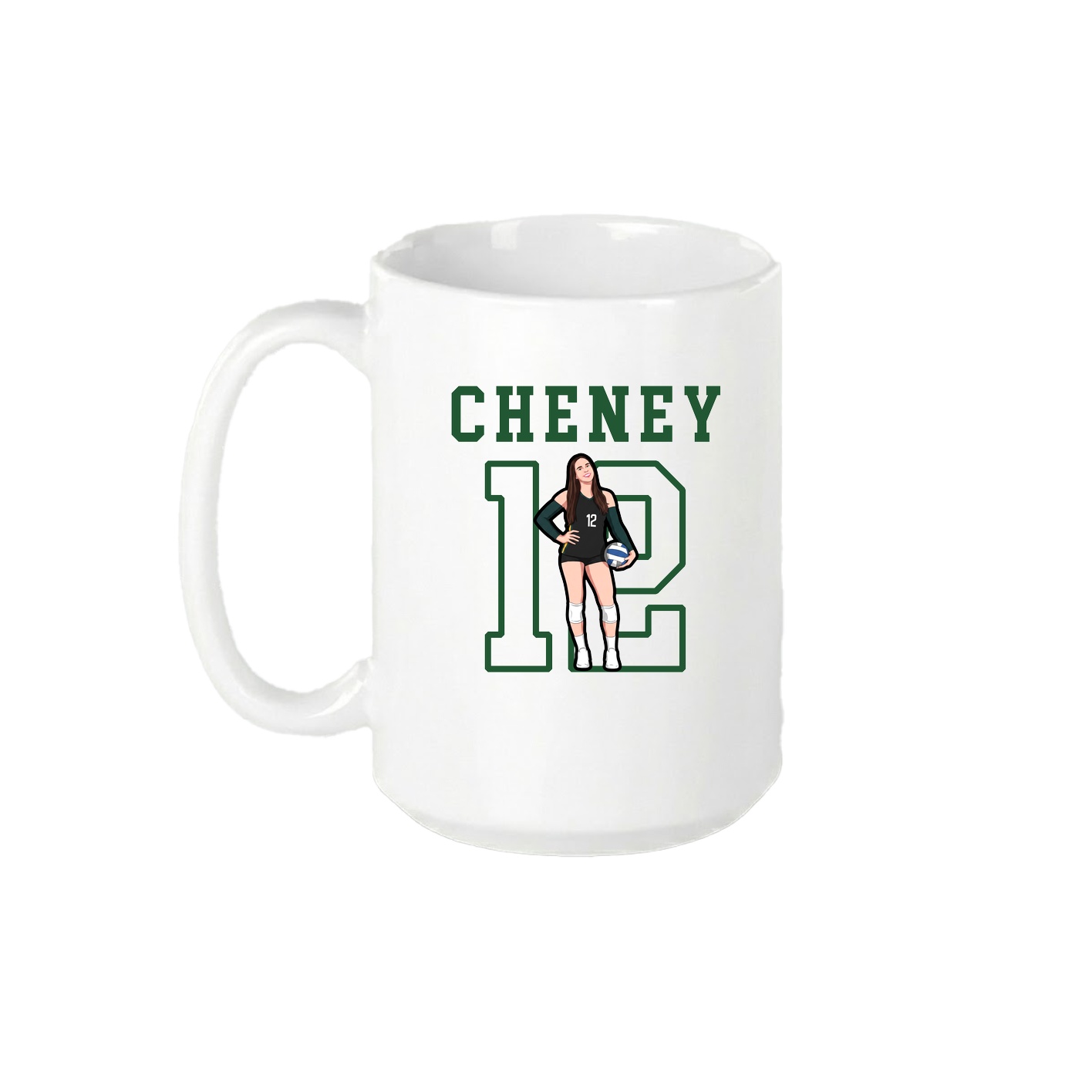 15oz Coffee Mug — Shirsey in White