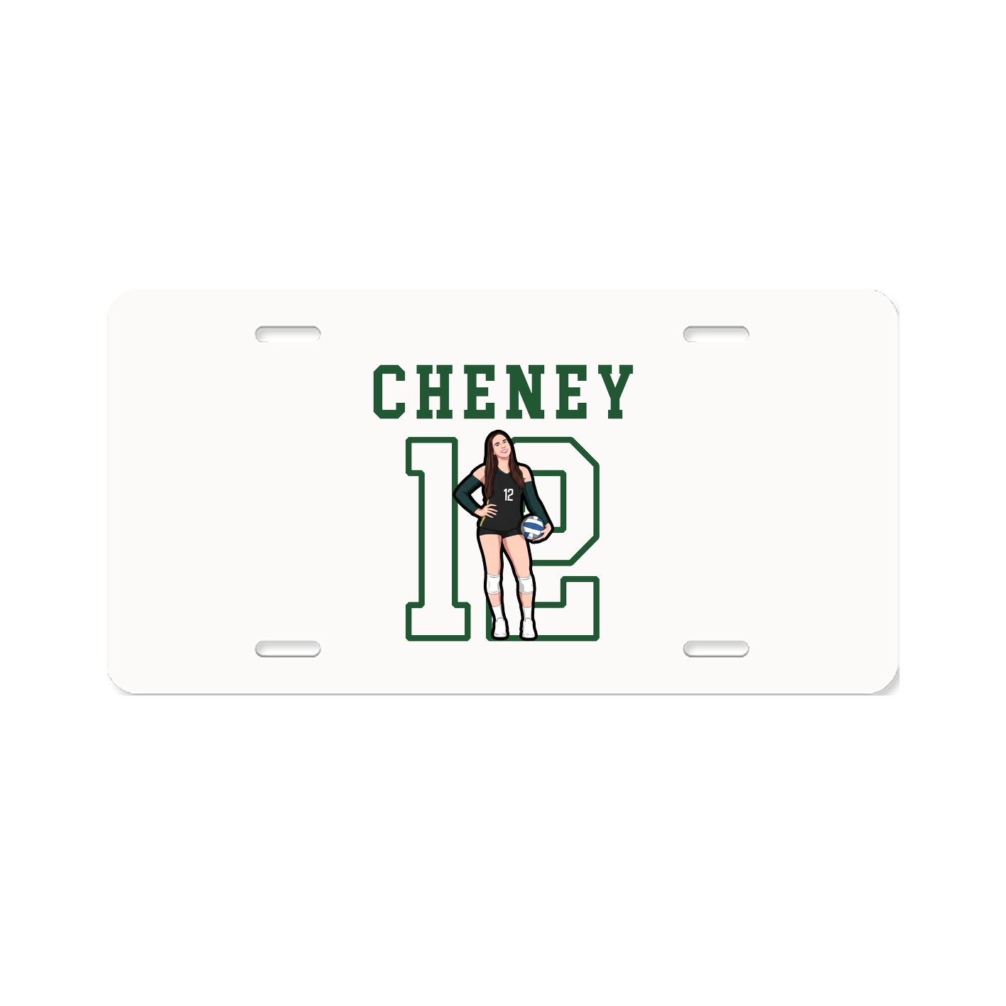 License Plate — Shirsey in Classic