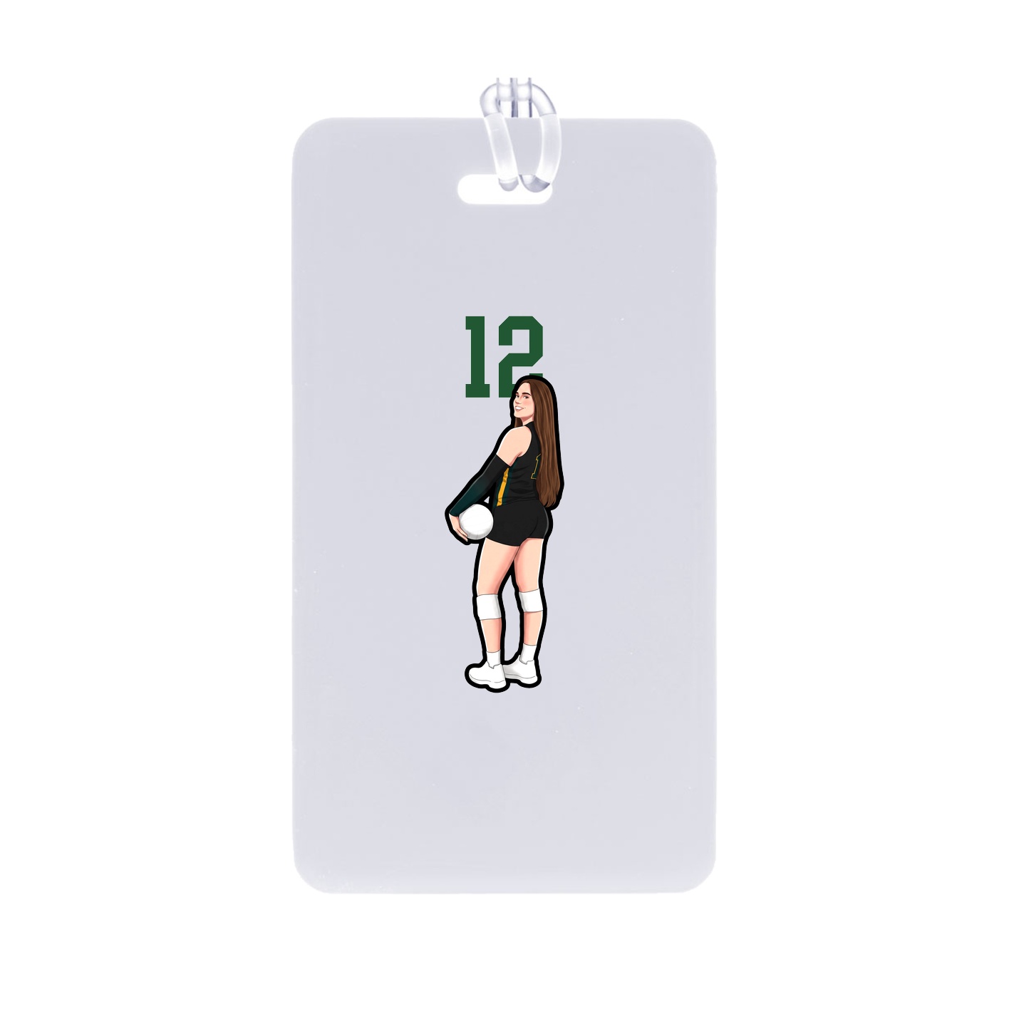 Bag Tag — Number Top in Classic