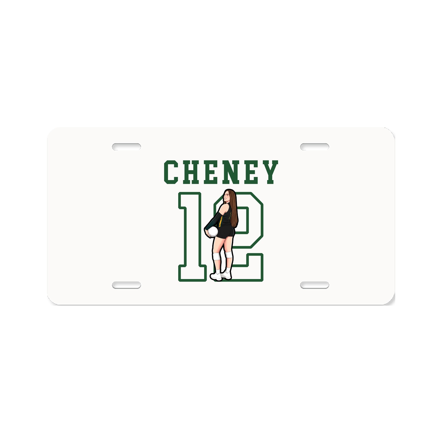 License Plate — Shirsey in Classic