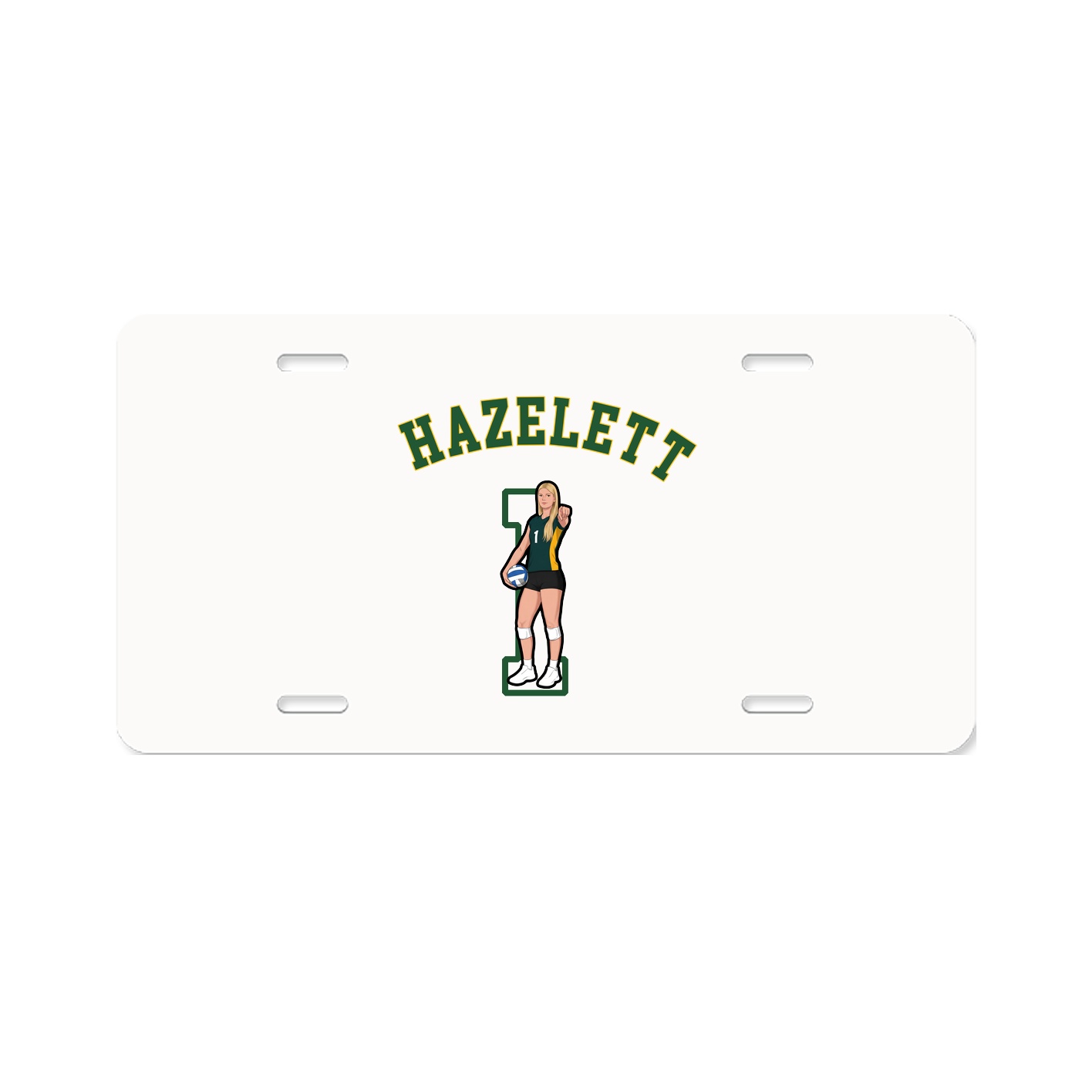 License Plate — Shirsey Arch in Classic