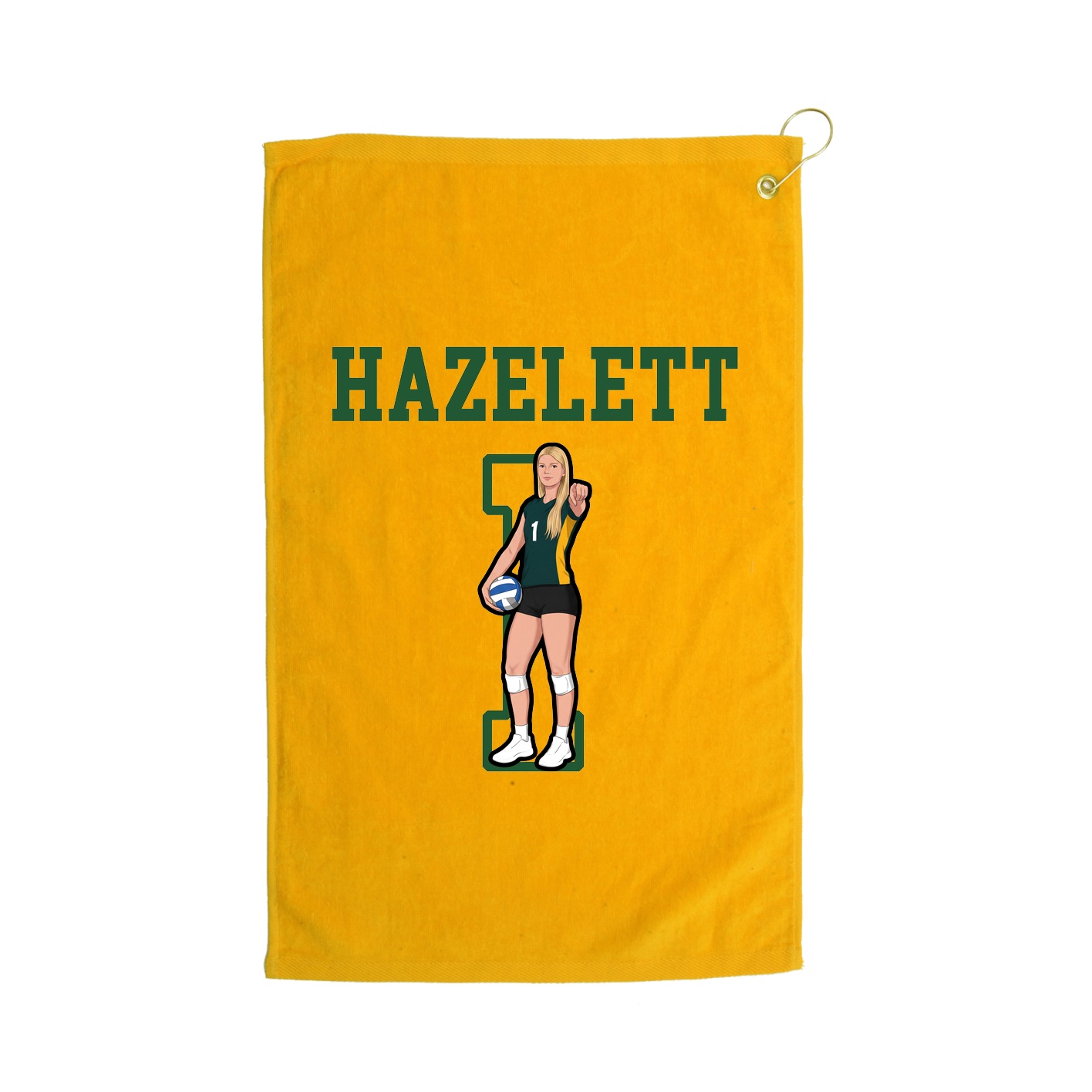 Golf Towel — Shirsey in Gold