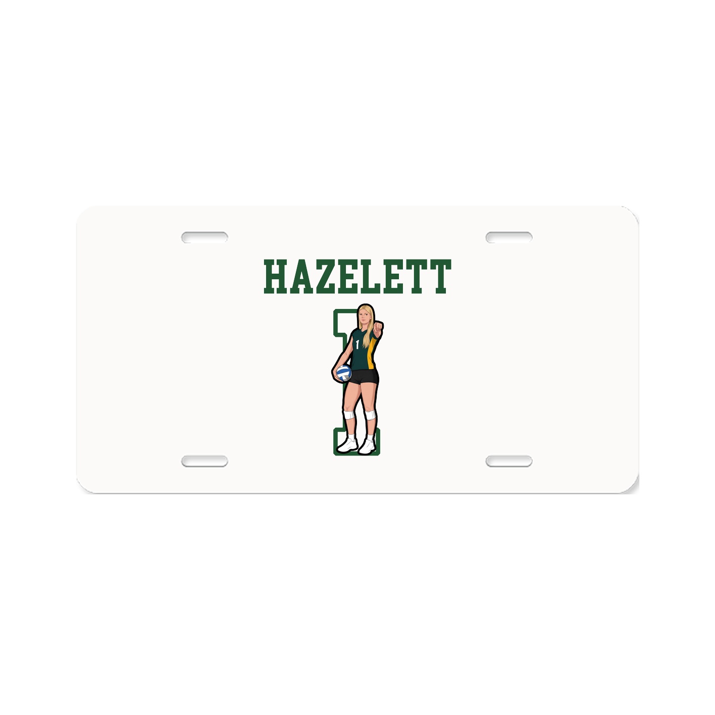 License Plate — Shirsey in Classic